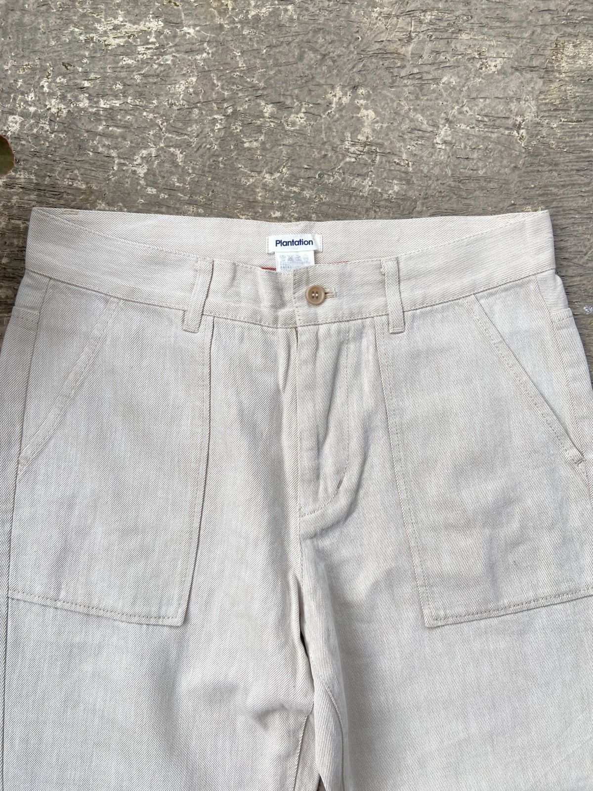 Designer × Issey Miyake × Japanese Brand Plantation by Issey Miyake Fatigue Pants Size 32" / US 10 / IT 46 - 2 Thumbnail