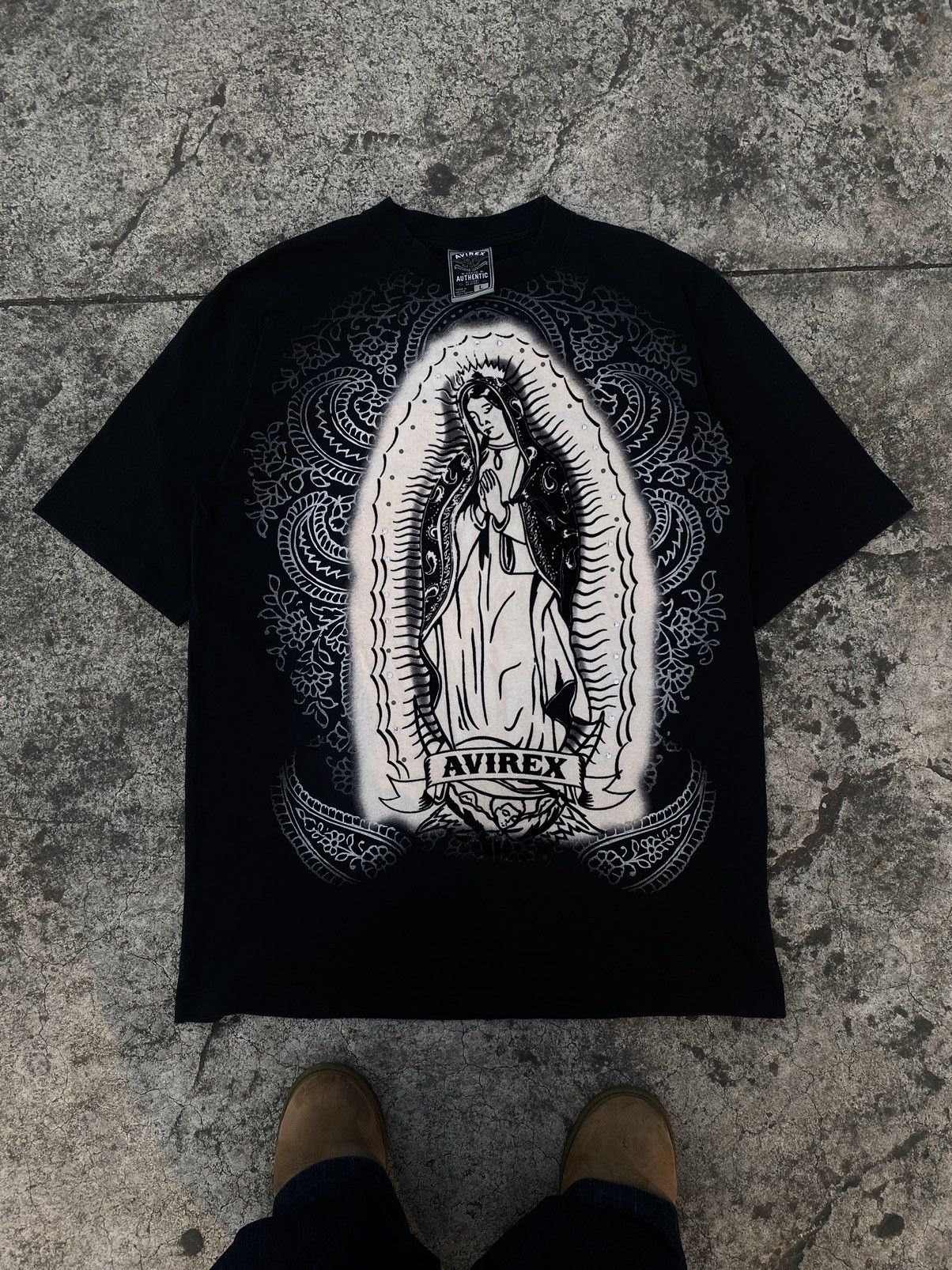 Avirex × Vintage Avirex Jesse Pinkman | Virgin Maria Size US L / EU 52-54 / 3 - 1 Thumbnail