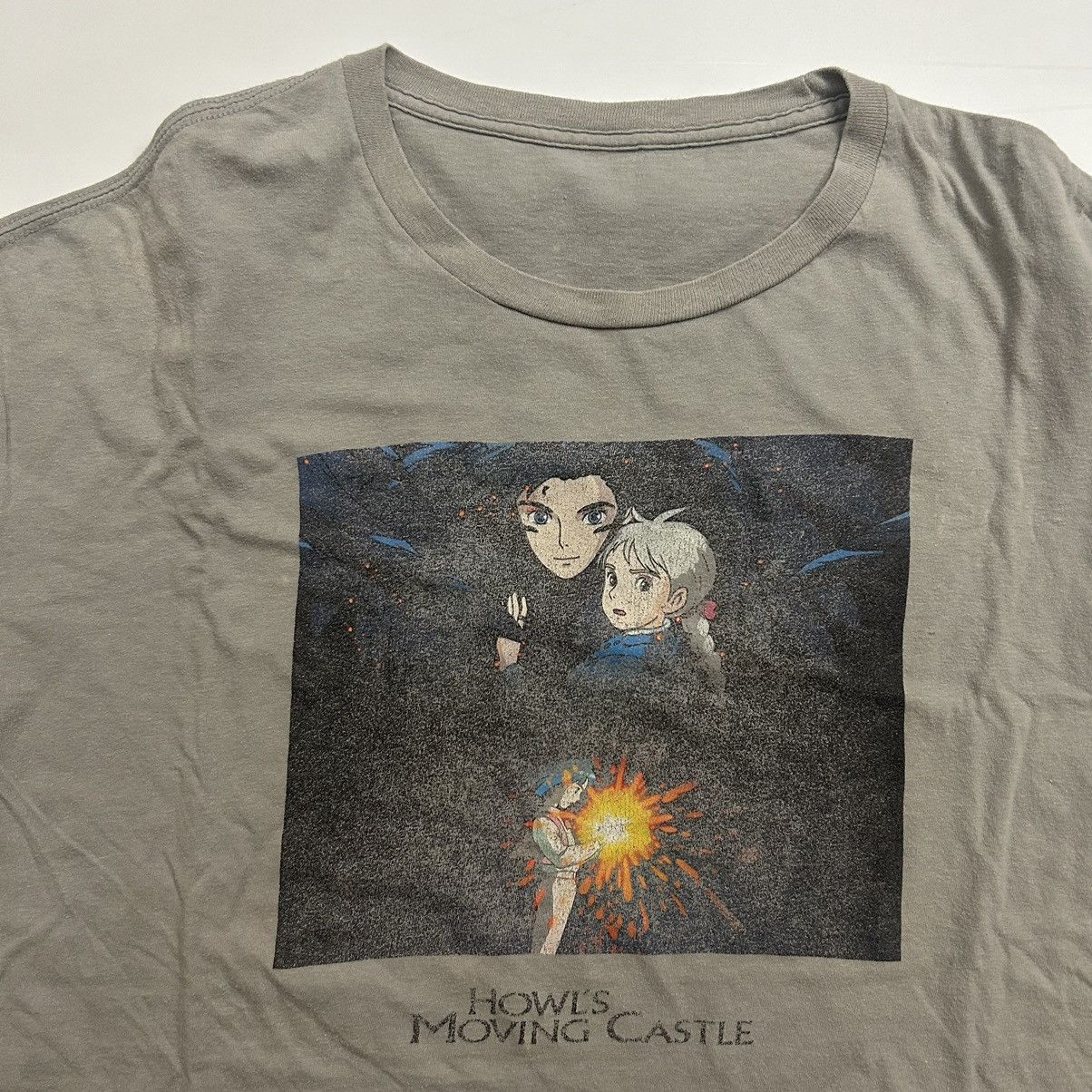 Anime Lot of 2 Studio Ghibli Howl's Moving Castle Promo T-shirt Size US XL / EU 56 / 4 - 9 Thumbnail