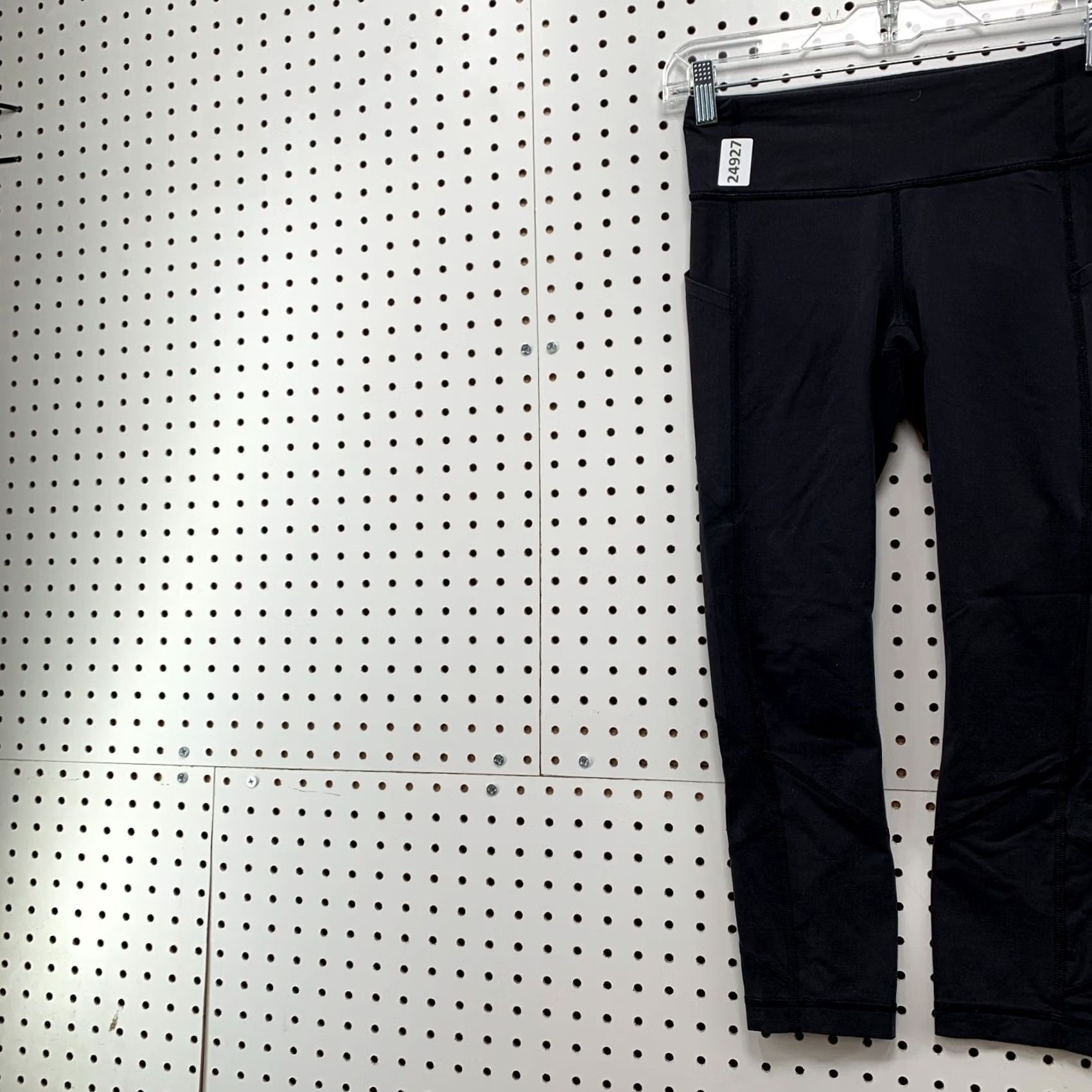 Lululemon Lululemon Run Inspire Black Crop Leggings Pants Womens Size 4 25x22.5 Size 27" / US 4 / IT 40 - 3 Thumbnail