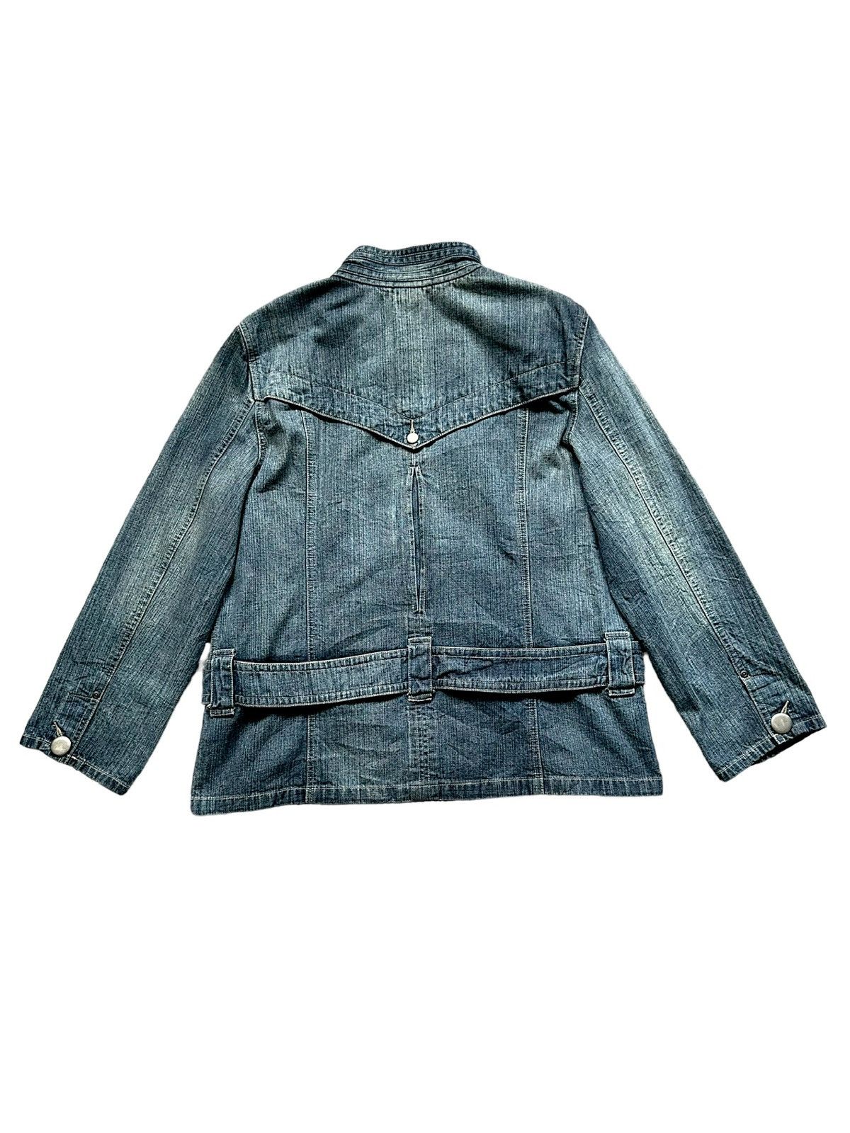 Comme Ca Ism 00's Eastboy double breasted hybrid denim jacket Size US M / EU 48-50 / 2 - 5 Thumbnail