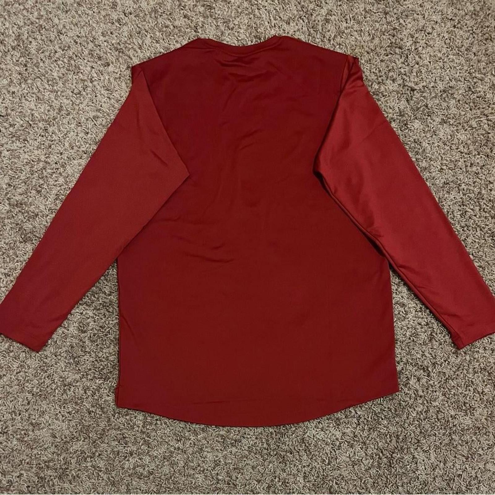 Jordan Brand Jordan OU Collage Long Sleeve Warm-Up Shirt Sample Size US L / EU 52-54 / 3 - 2 Thumbnail