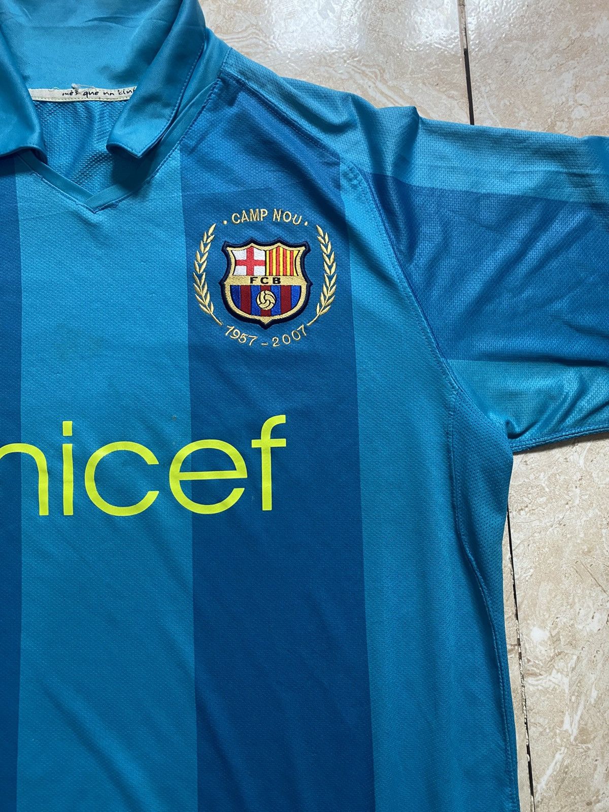 Nike Vintage Barcelona 2007 jersey Size US XL / EU 56 / 4 - 2 Thumbnail