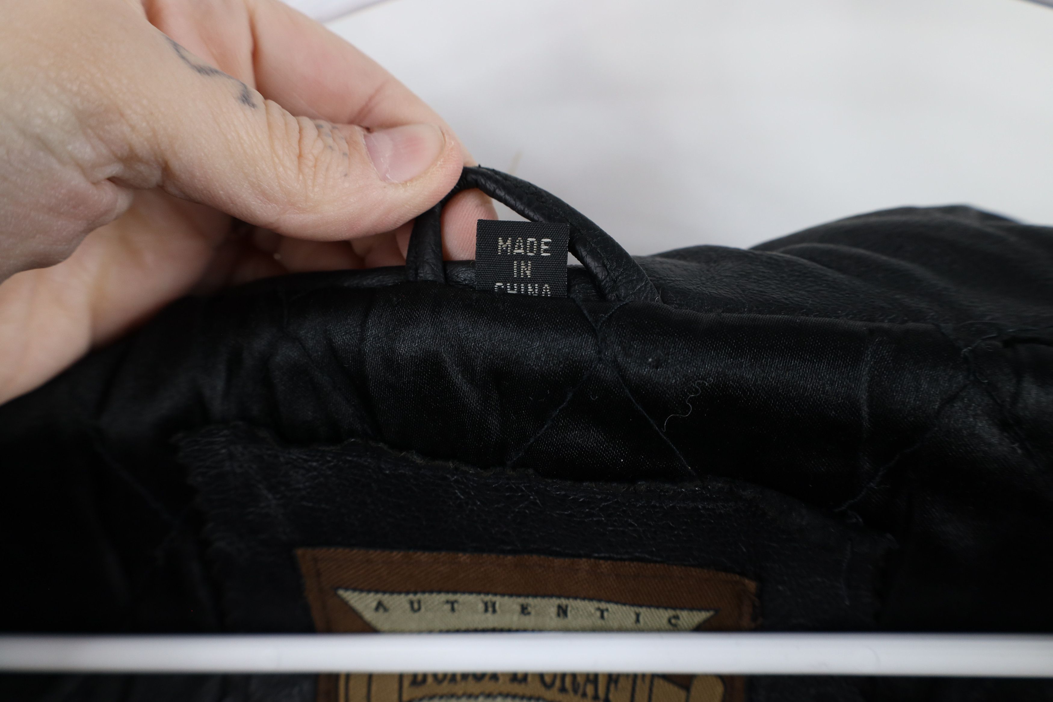 Vintage Vintage 90s Streetwear Toggle Button Hooded Leather Jacket Size US S / EU 44-46 / 1 - 11 Thumbnail