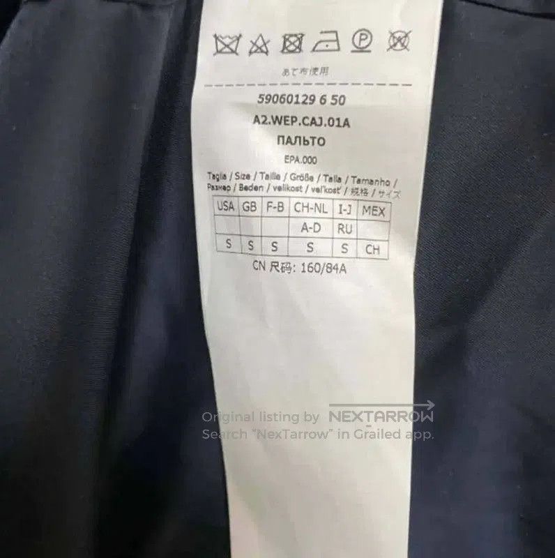 Max Mara MaxMara Navy Blue Women's Coat . Size S / US 4 / IT 40 - 6 Thumbnail