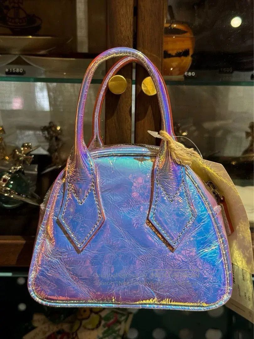 Vivienne Westwood vivienne westwood iridescent mini bowling bag. Size ONE SIZE - 5 Thumbnail