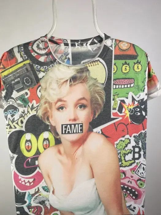 Band Tees Marilyn Monroe T-shirt stars movie size Medium multicolor Size US M / EU 48-50 / 2 - 2 Thumbnail