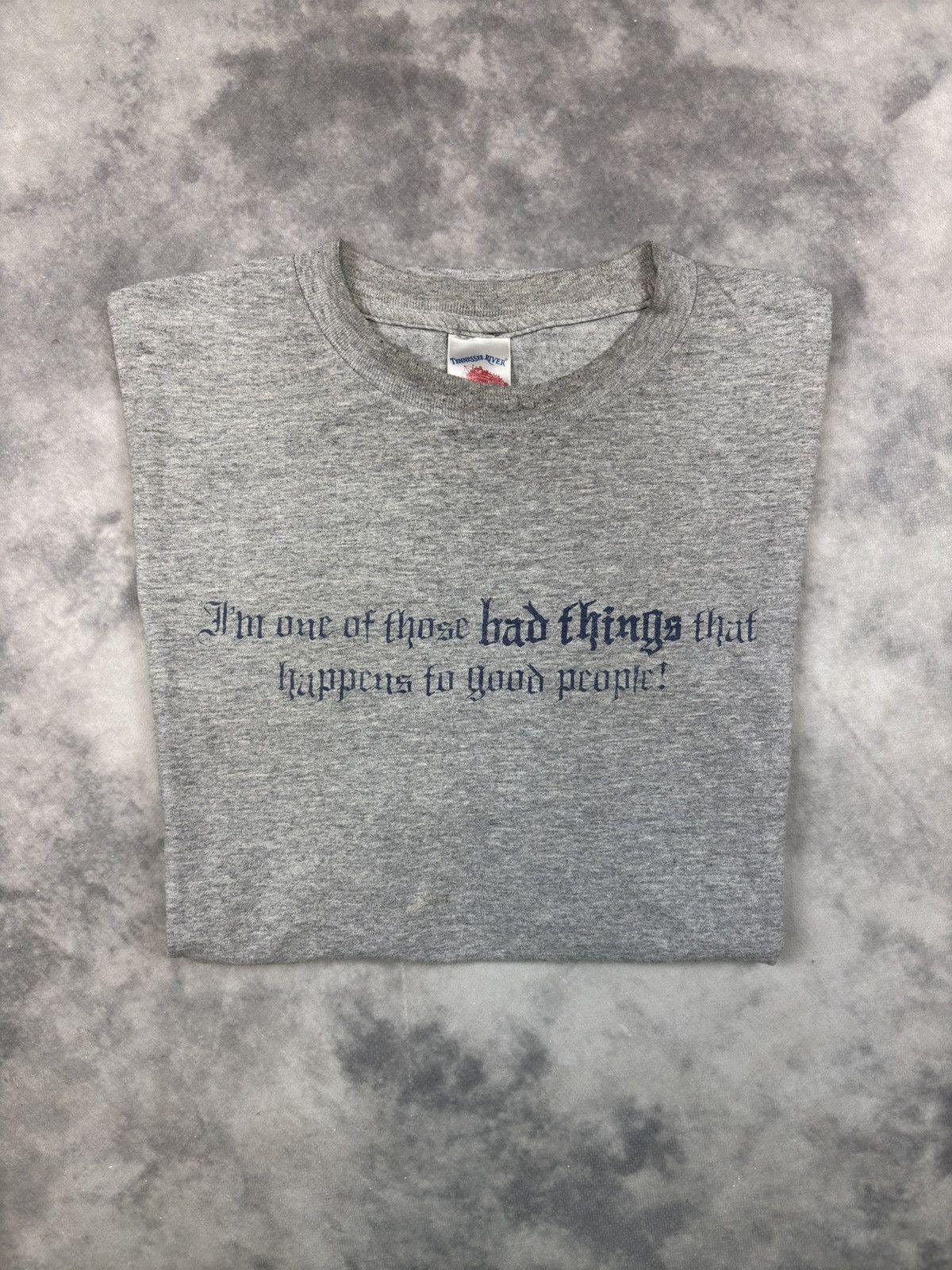 Vintage Vintage Bad Things Graphic Tshirt Humor Parody Funny Sex Tee Size US XL / EU 56 / 4 - 1 Thumbnail