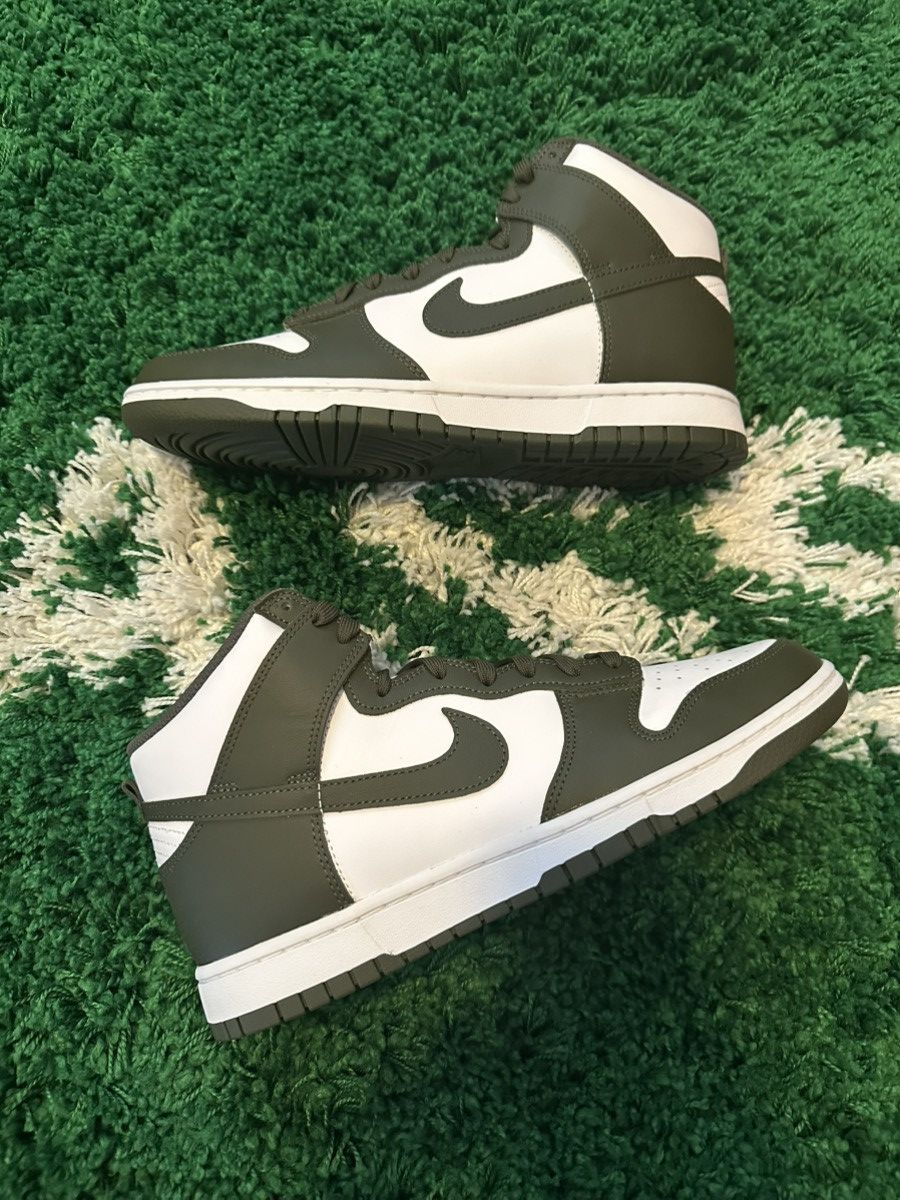 Nike Nike Dunk Hi Retro Cargo Khaki 11 Size US 11 / EU 44 - 2 Thumbnail