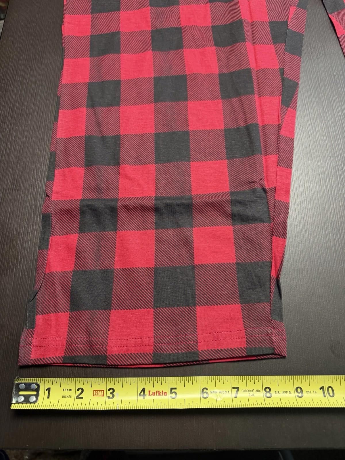 Other Sleep Hero Pajamas Set Mens 3XL Sleepwear NEW Black Red Size ONE SIZE - 7 Thumbnail