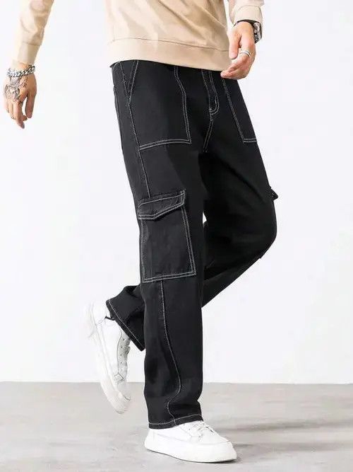 Jean Shizuku x Hori Cargo Stiching Jeans Pants Straight Leg Size US 32 / EU 48 - 6 Thumbnail