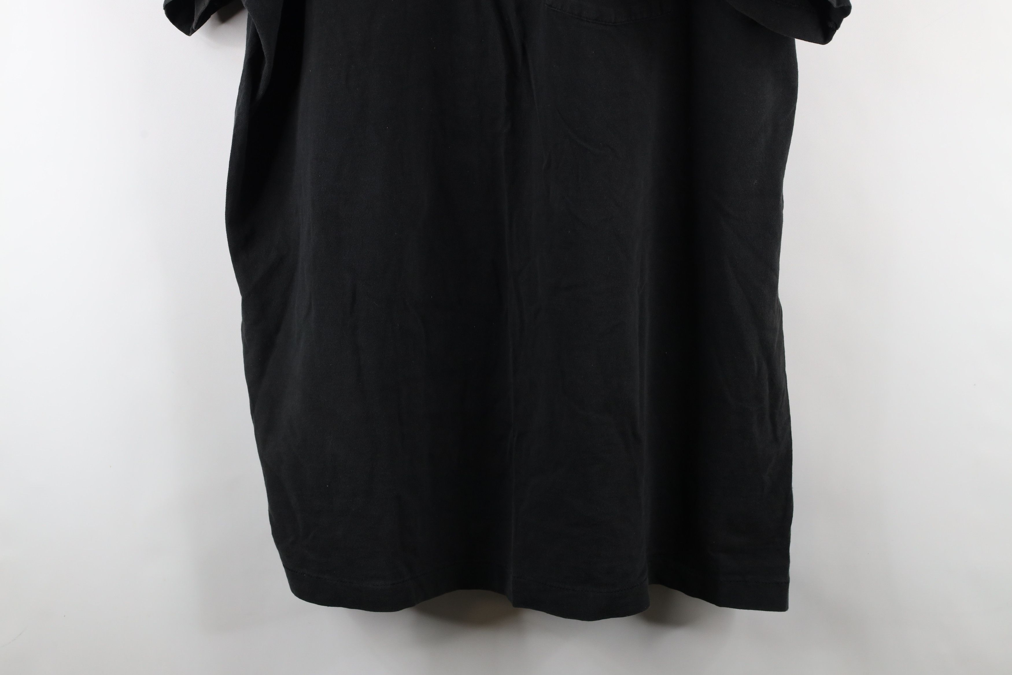 Vintage Vintage 90s Streetwear Short Sleeve T-Shirt Black Cotton USA Size US XXL / EU 58 / 5 - 3 Thumbnail