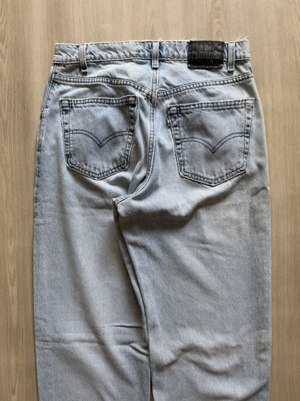 Levi's Vintage 90s Y2K Silvertab Jeans Made in USA 32x34 *32x33 Size US 32 / EU 48 - 2 Thumbnail