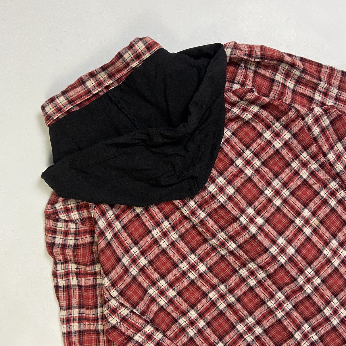 PPFM PPFM Plaid Shirt Hoodie Hybrid Flannel Size US M / EU 48-50 / 2 - 9 Thumbnail