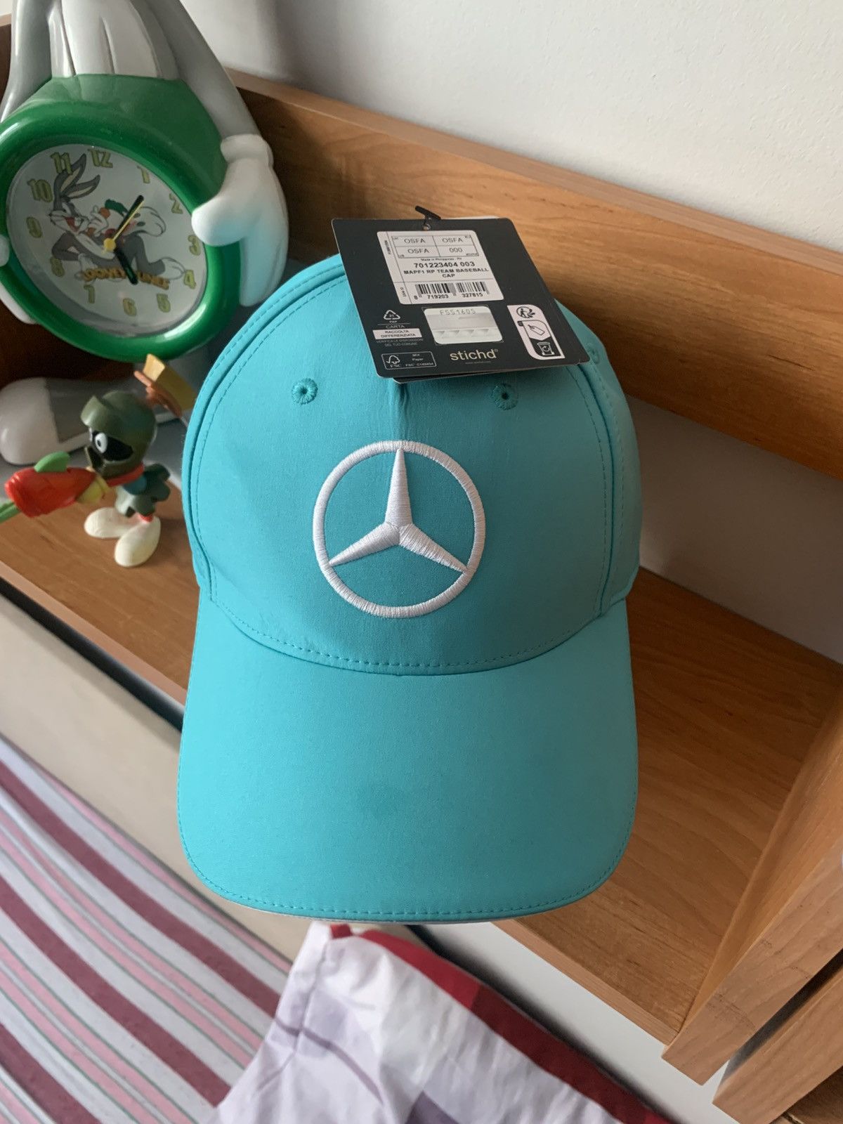 Formula 1 × Mercedes-Benz BNWT Mercedes-AMG Petronas Formula One Team Racing Cap Size ONE SIZE - 1 Thumbnail