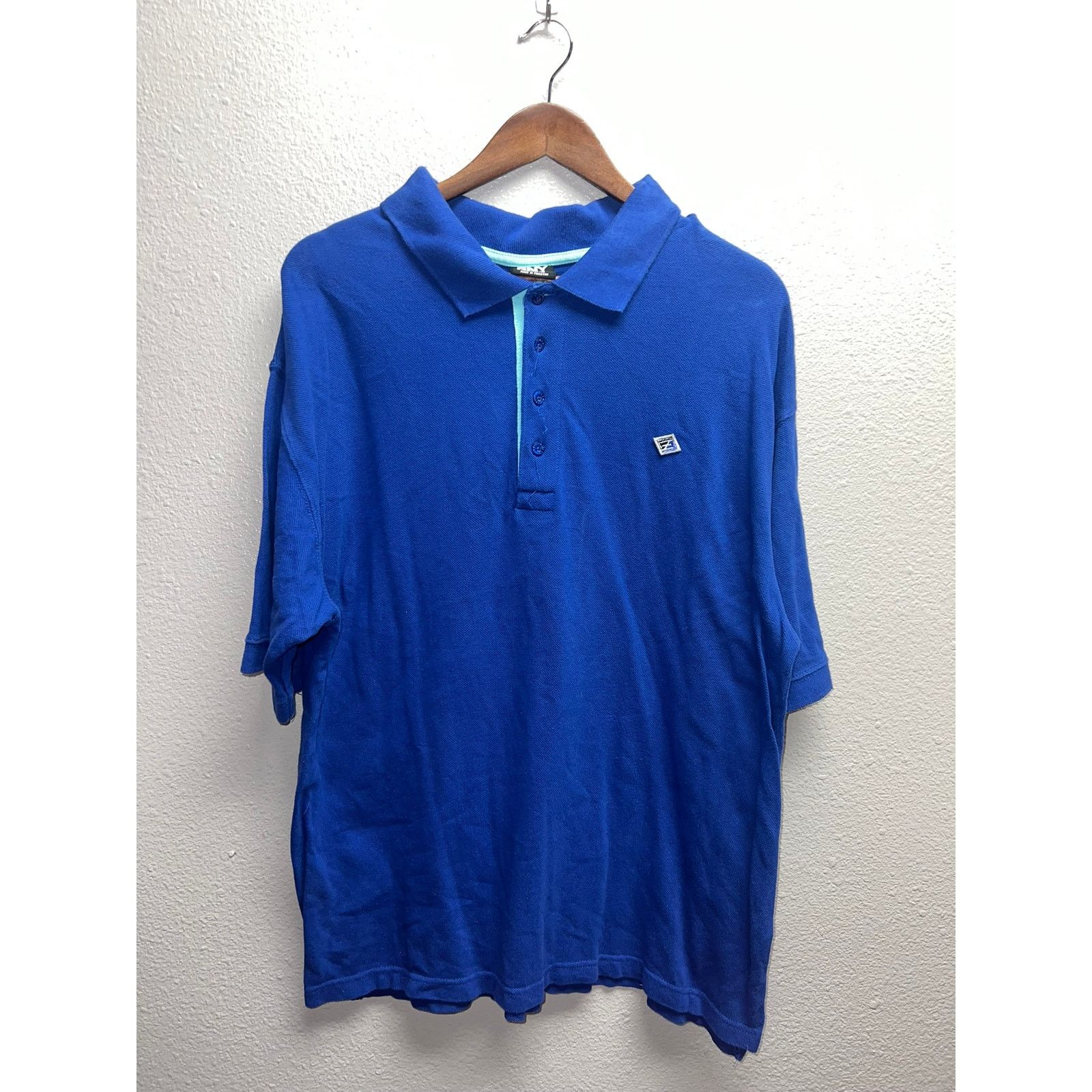 Enyce Y2K Enyce Blue Polo Shirt Diddy Combs Company 2000s XL Size US XL / EU 56 / 4 - 1 Thumbnail