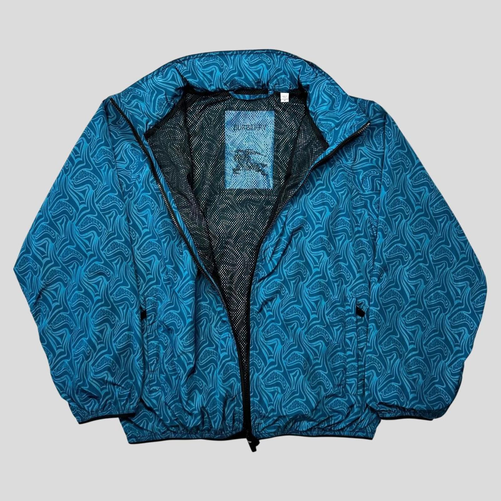 Burberry Burberry 2025 Unreleased SAMPLE Wave Print Logo Jacket - M/L Size US M / EU 48-50 / 2 - 5 Thumbnail