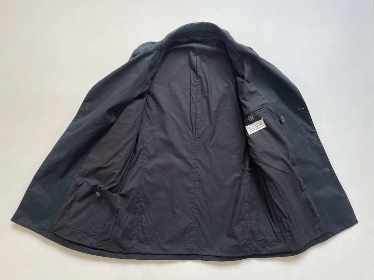Maison Margiela S/S 10 Blue Cotton Mac Caban Jacket Size US M / EU 48-50 / 2 - 10 Thumbnail