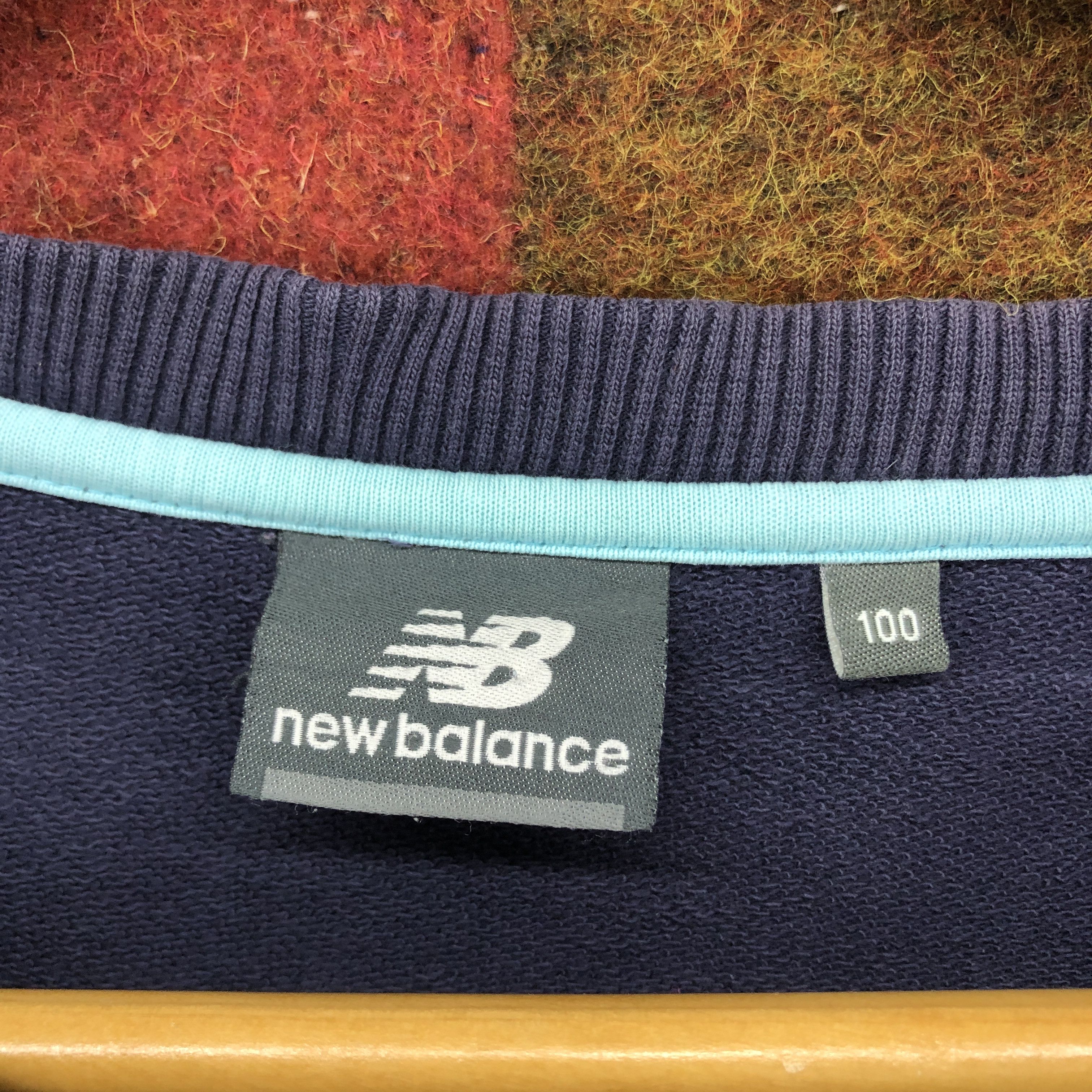 New Balance NEW BALANCE Crew Neck Distress Sweatshirt #0686/AD Size US L / EU 52-54 / 3 - 8 Thumbnail