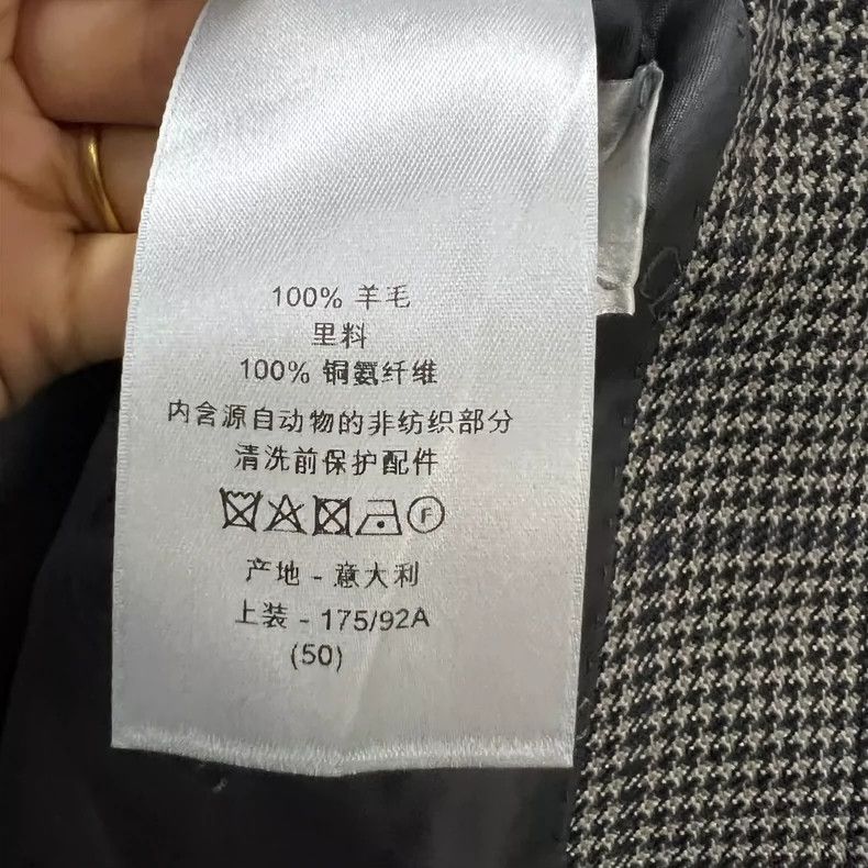 Dior Dior Thousand-bird checkered coat 2502-Nextarrow Size US M / EU 48-50 / 2 - 5 Thumbnail