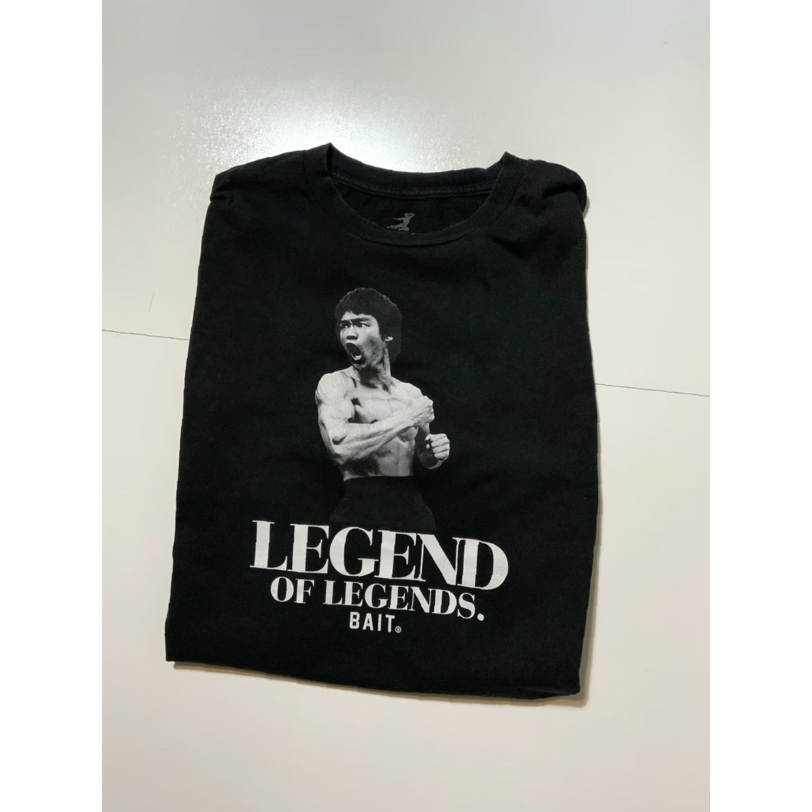 Lee Bait Bruce Lee Legend Of Legends Martial Arts Graphic Black S/S T-Shirt Sz. 2XL Size US XXL / EU 58 / 5 - 2 Thumbnail