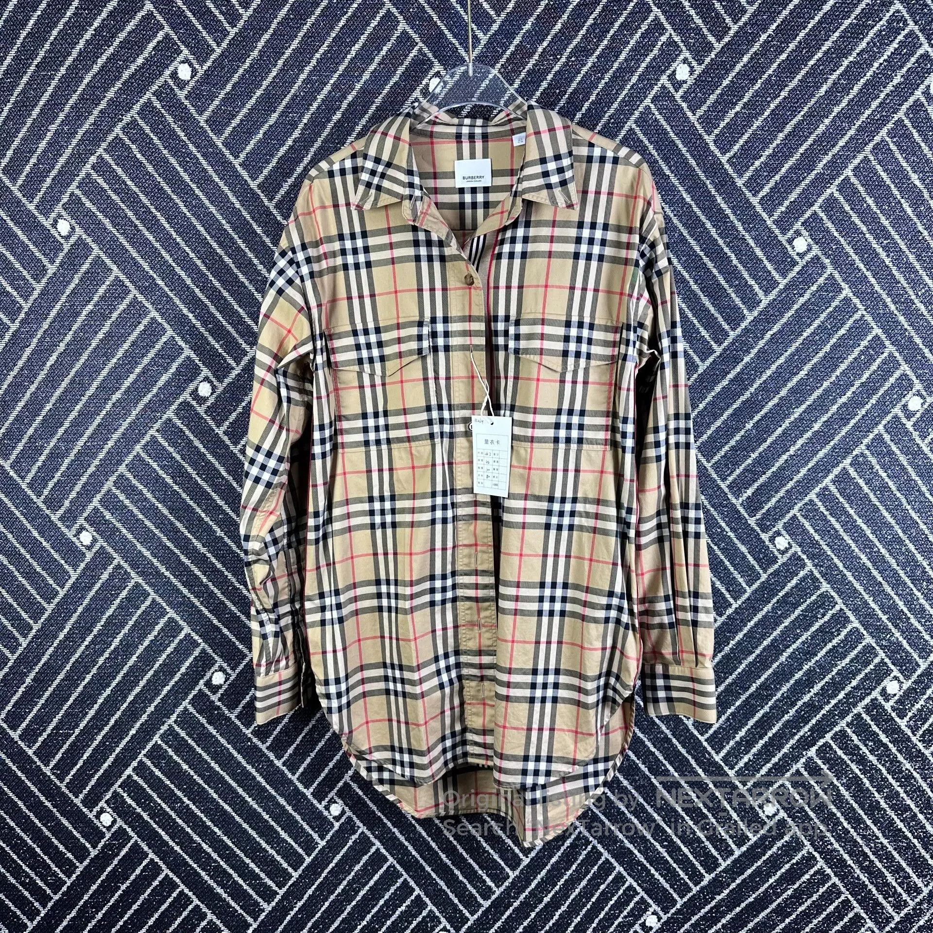 Burberry Burberry Plaid Shirt Women's UK2. Size M / US 6-8 / IT 42-44 - 1 Thumbnail