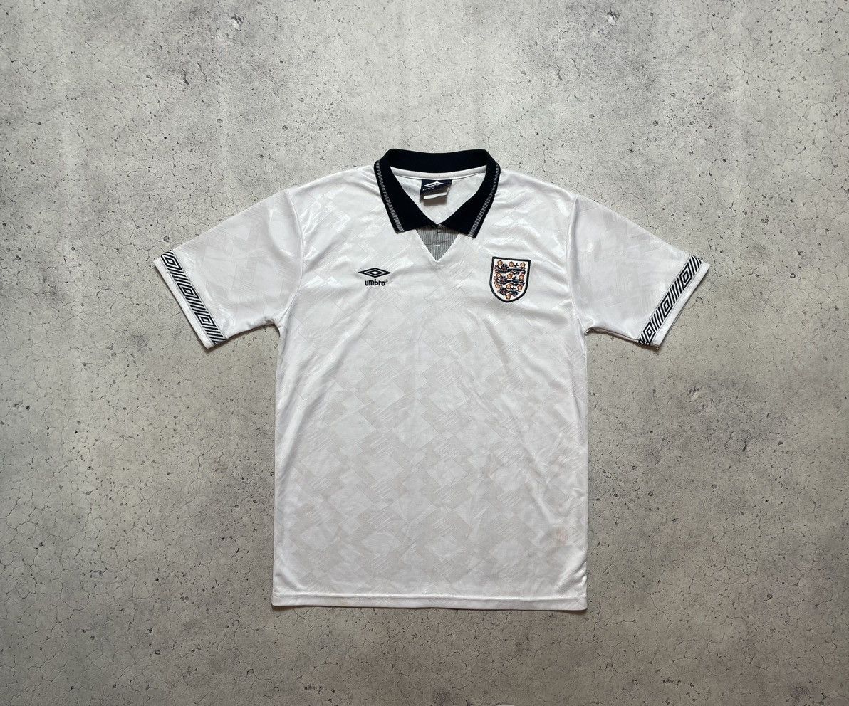 Umbro Vintage 90s Rare Football Jersey Umbro England National Team Size US M / EU 48-50 / 2 - 1 Thumbnail