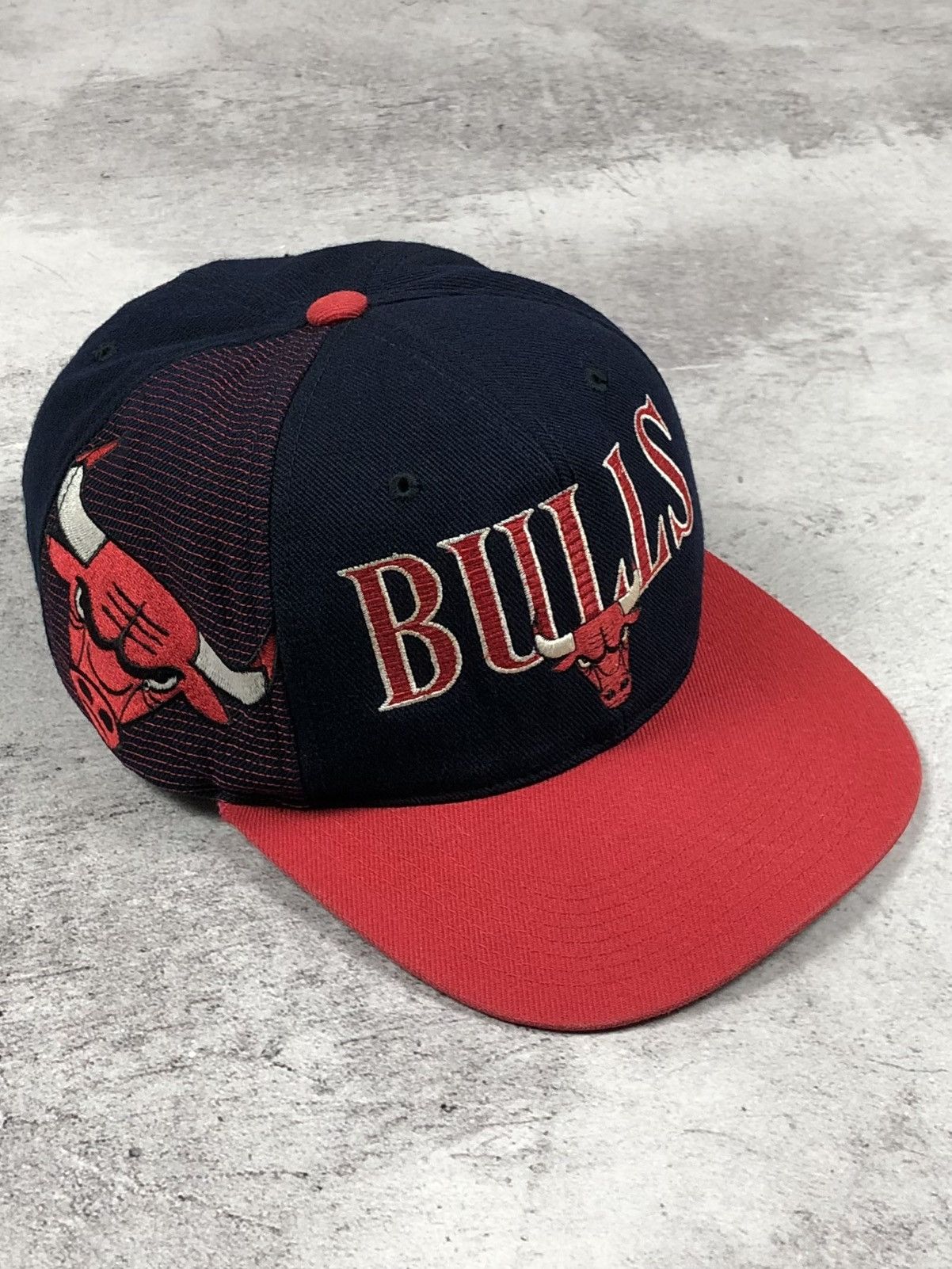 NBA Rare Vintage 90s Chicago Bulls NBA Wool Acrylic Cap Size ONE SIZE - 1 Thumbnail