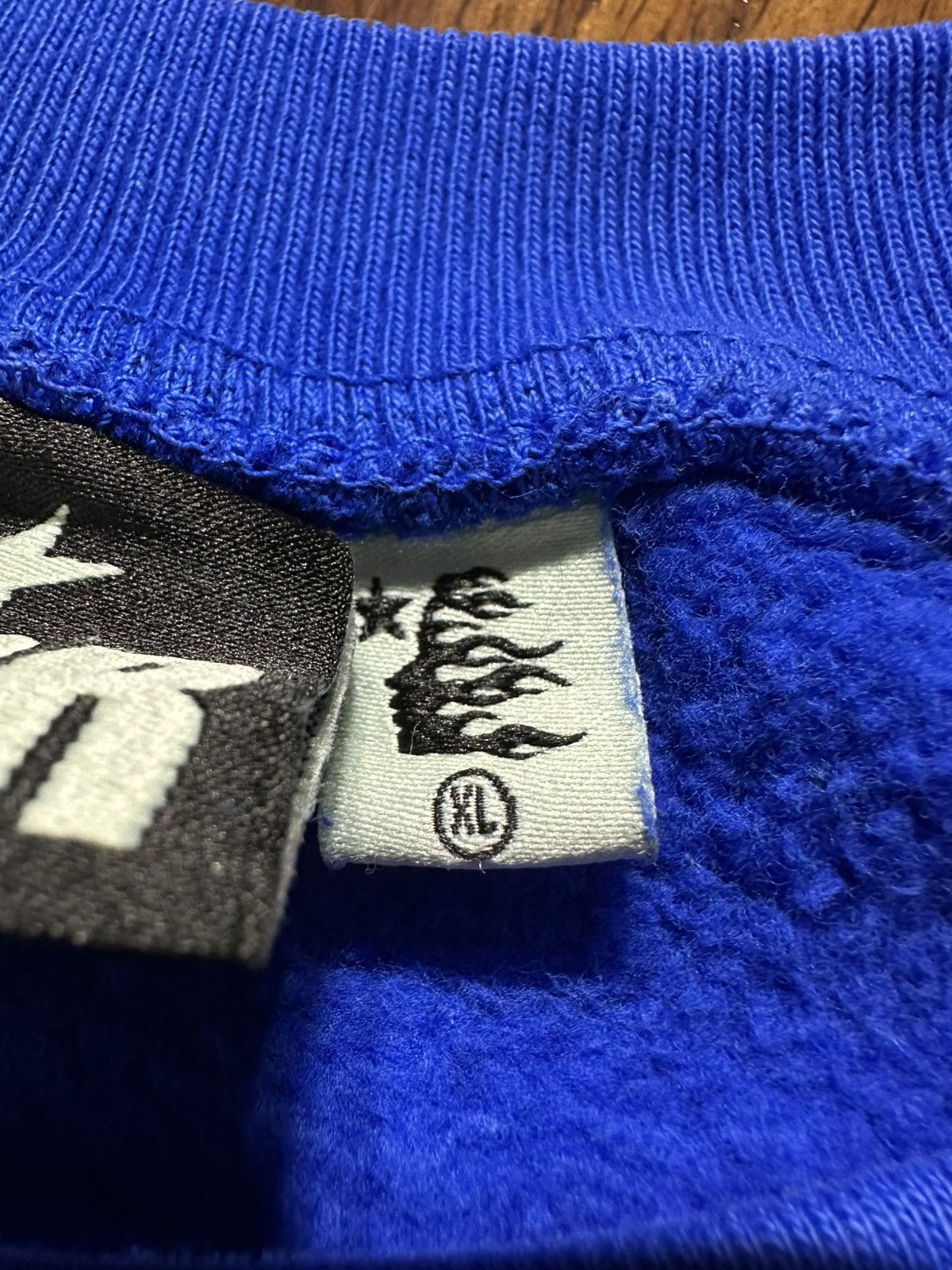 HELLSTAR Hellstar Blue Sports Crewneck Size US XL / EU 56 / 4 - 10 Thumbnail