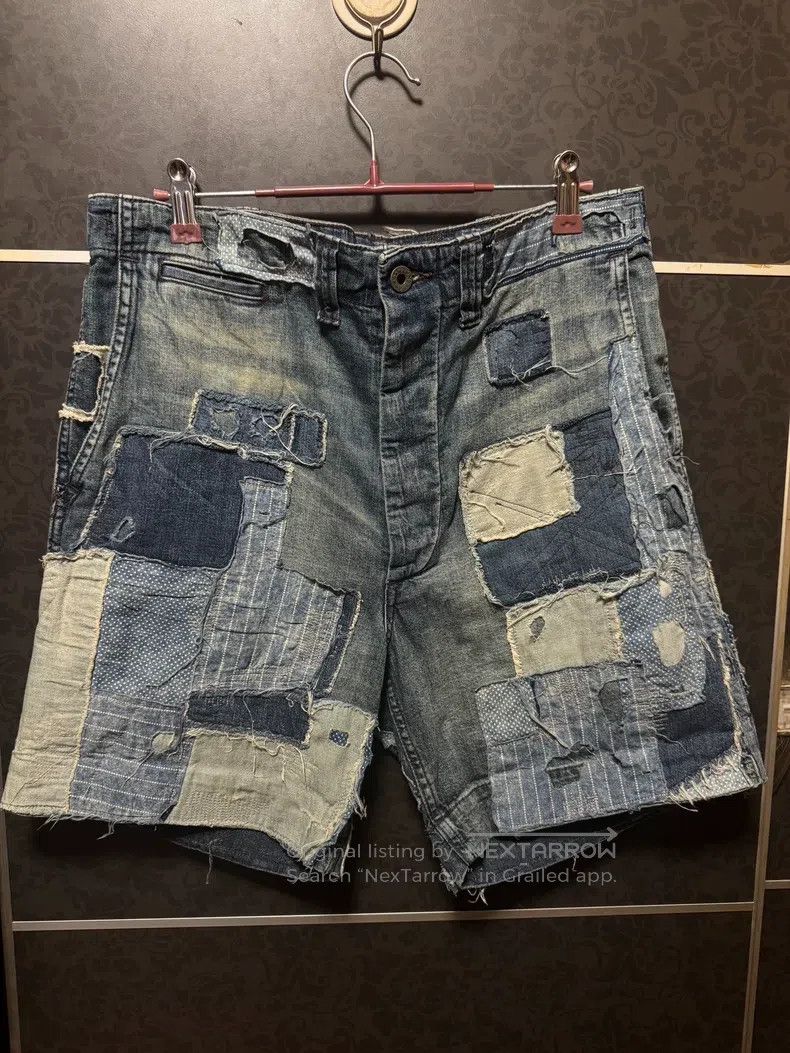 RRL Ralph Lauren RRL Ralph Lauren 2022 Summer New Baijia Fabric Splicing Sh Size US 32 / EU 48 - 1 Thumbnail