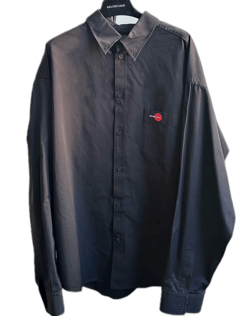 Balenciaga balenciaga black long sleeve shirt-2507 Size US L / EU 52-54 / 3 - 1 Thumbnail