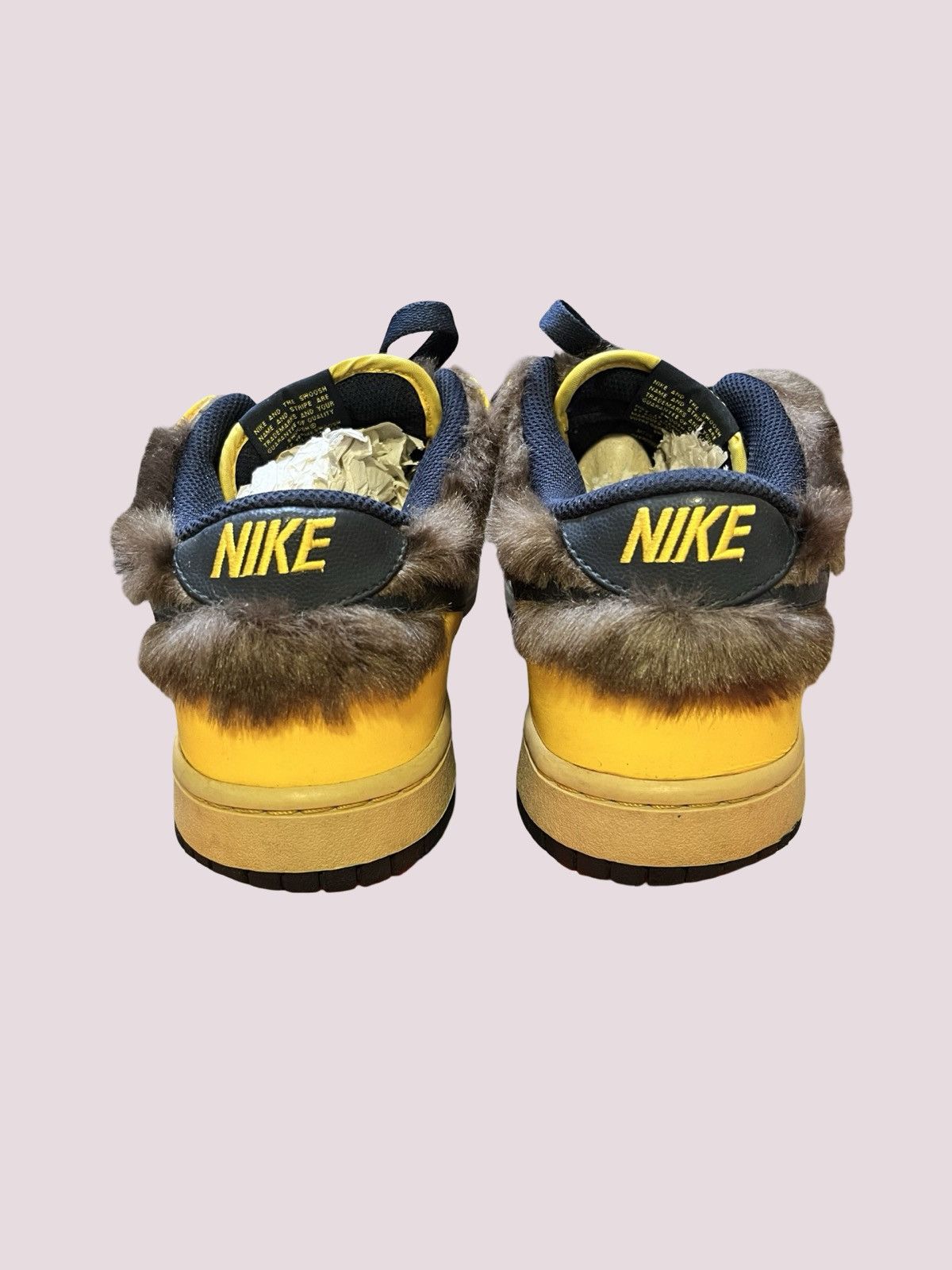 Nike Nike Dunk Low “Teen Wolf” 2008 Rare Fur Dunk Vintage SB Era Size US 11.5 / EU 44-45 - 2 Thumbnail