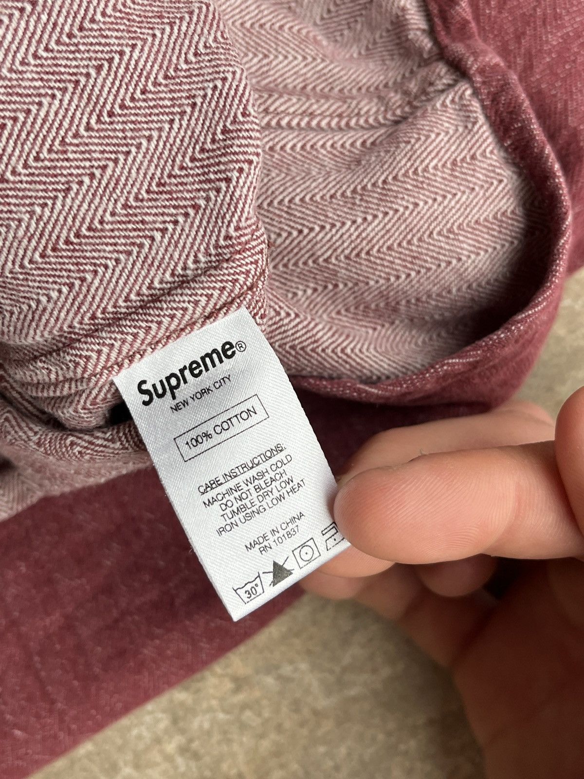 Supreme Supreme FW16 Denim Long Sleeve Button Up Size US M / EU 48-50 / 2 - 5 Thumbnail