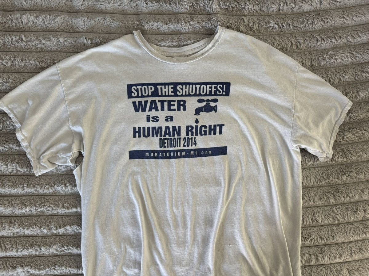 Vintage detroit thrashed human rights stop ERD distressed oversized Size US XXL / EU 58 / 5 - 15 Thumbnail
