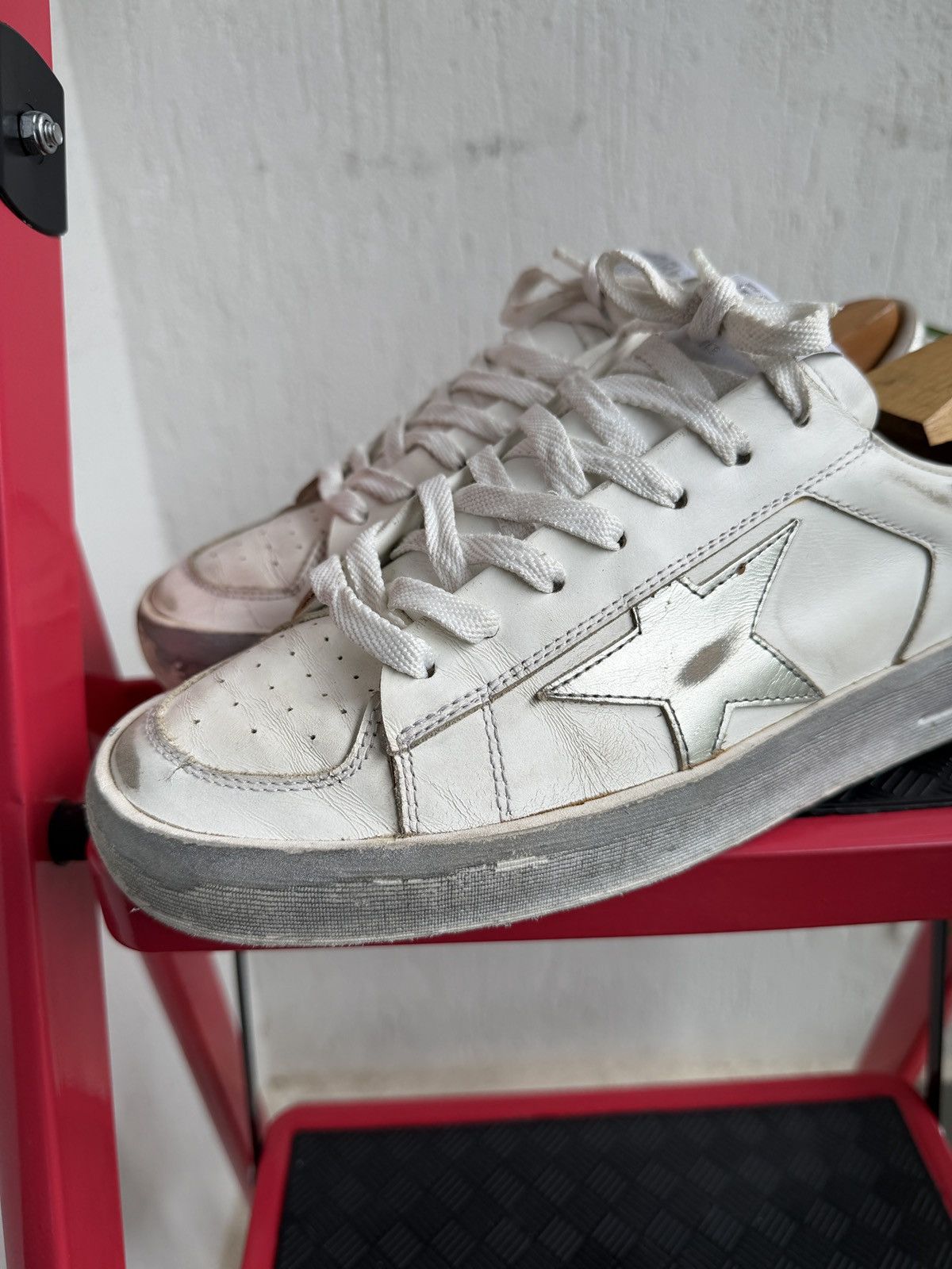 Golden Goose stardan leather trainers Size US 8 / EU 41 - 4 Thumbnail
