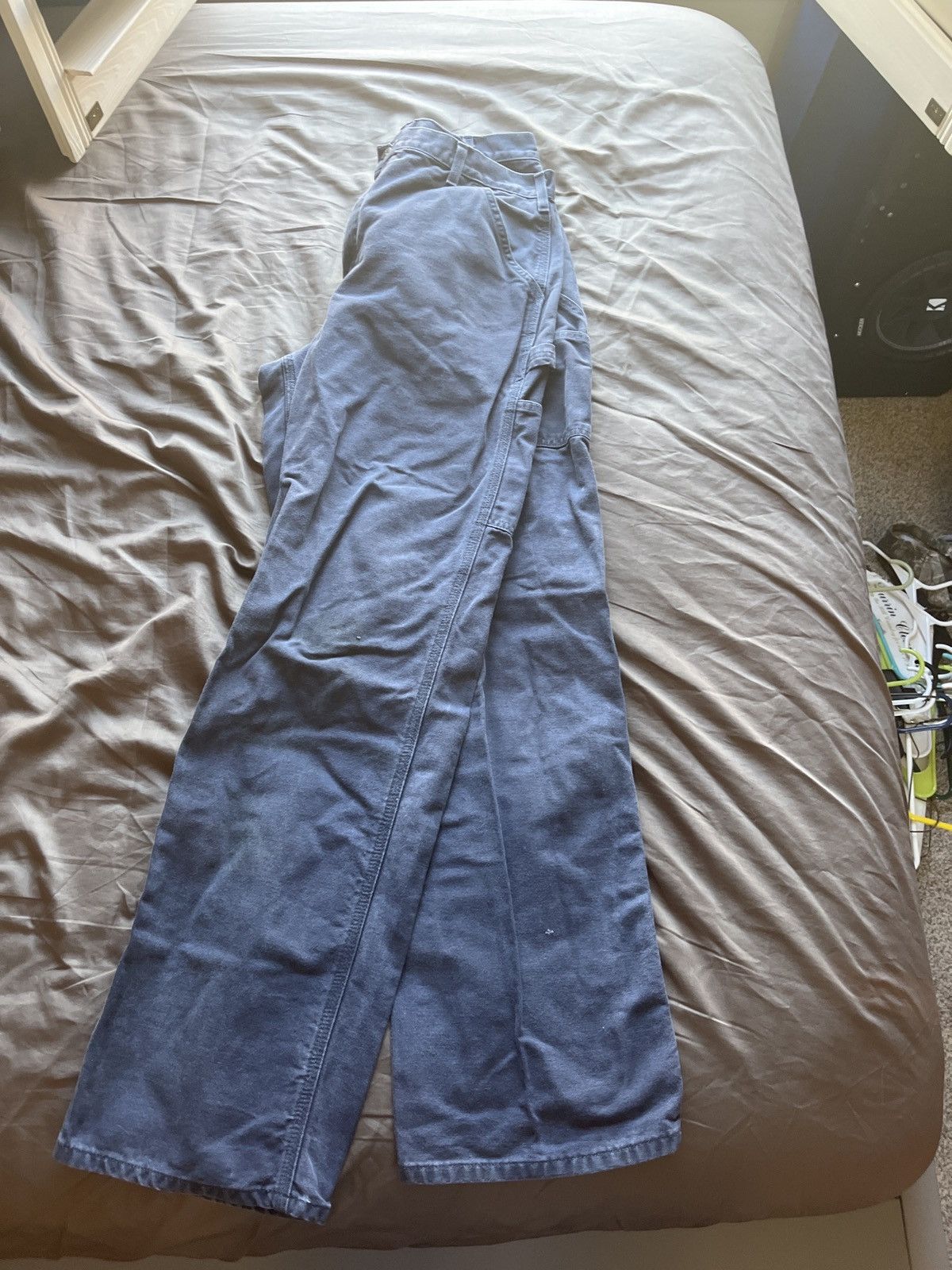 Carhartt × Vintage Navy Carhartt carpenters Size US 36 / EU 52 - 2 Thumbnail