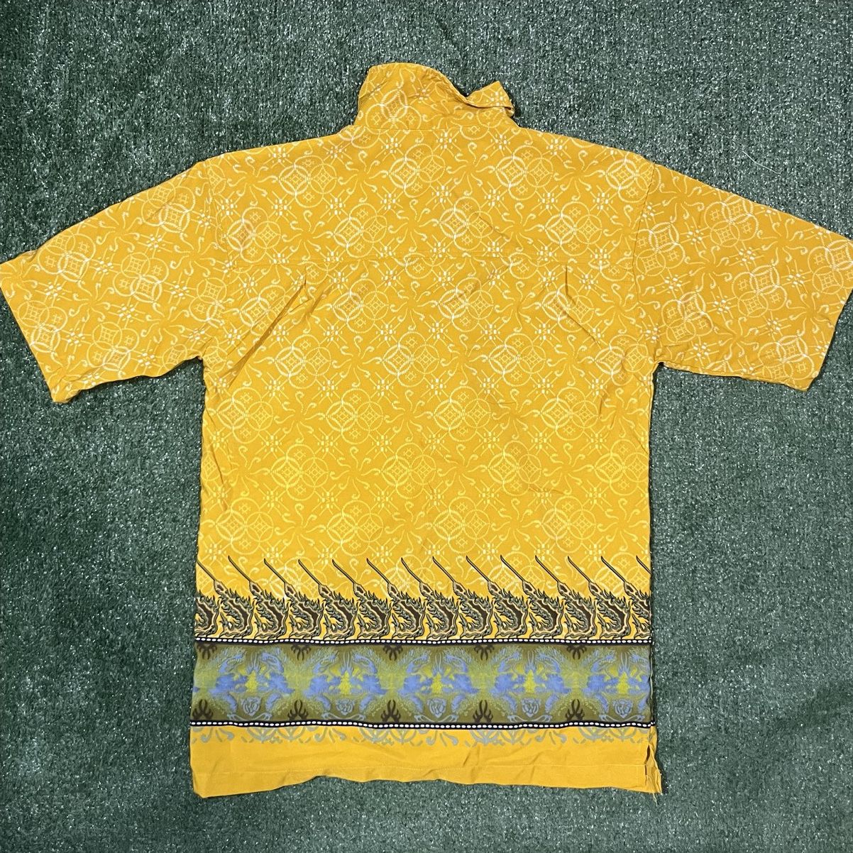 Other No Boundaries Yellow Hawaiian Button Up Shirt Size US S / EU 44-46 / 1 - 8 Thumbnail