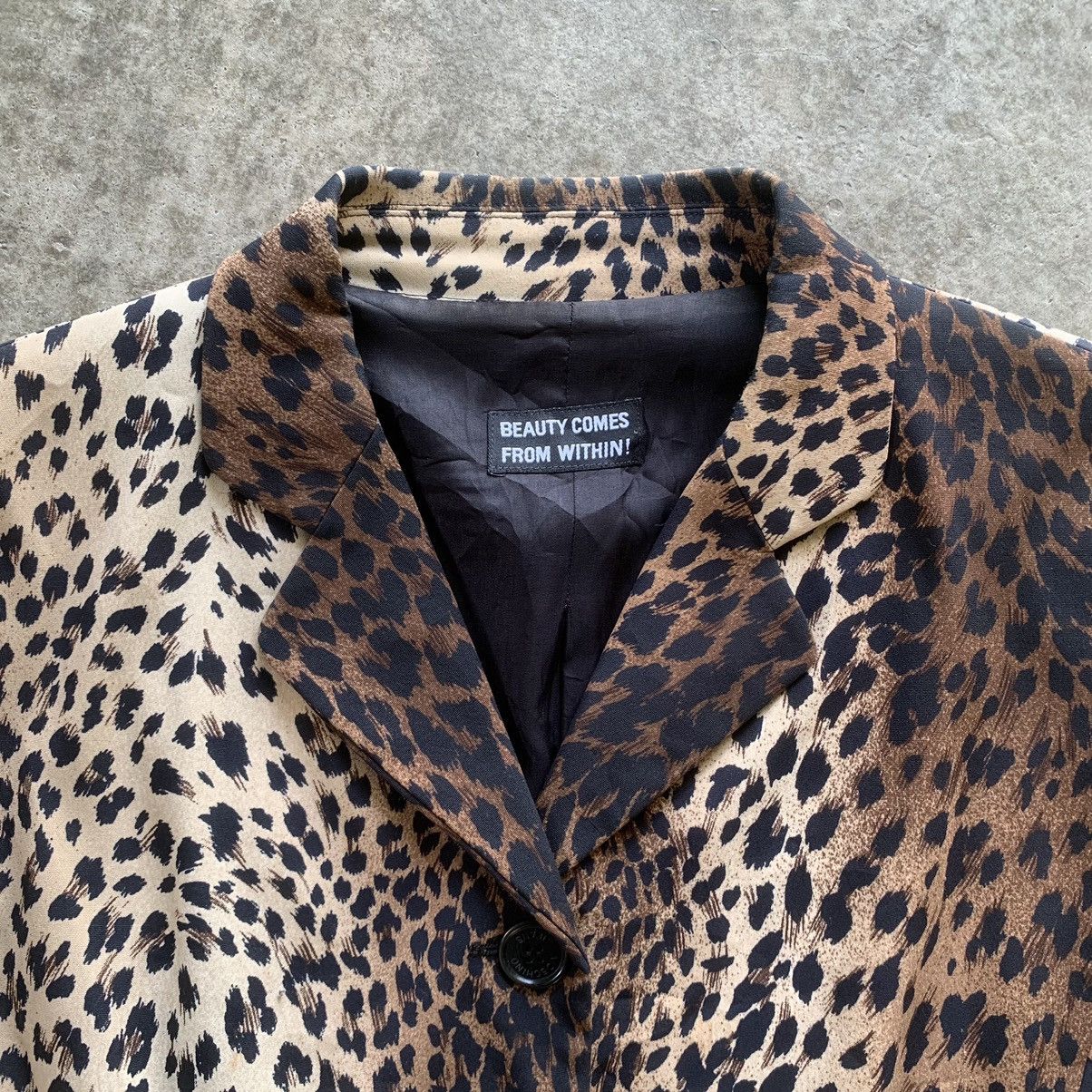 Moschino MOSCHINO / LEOPARD PRINT BLAZER Size S / US 4 / IT 40 - 6 Thumbnail