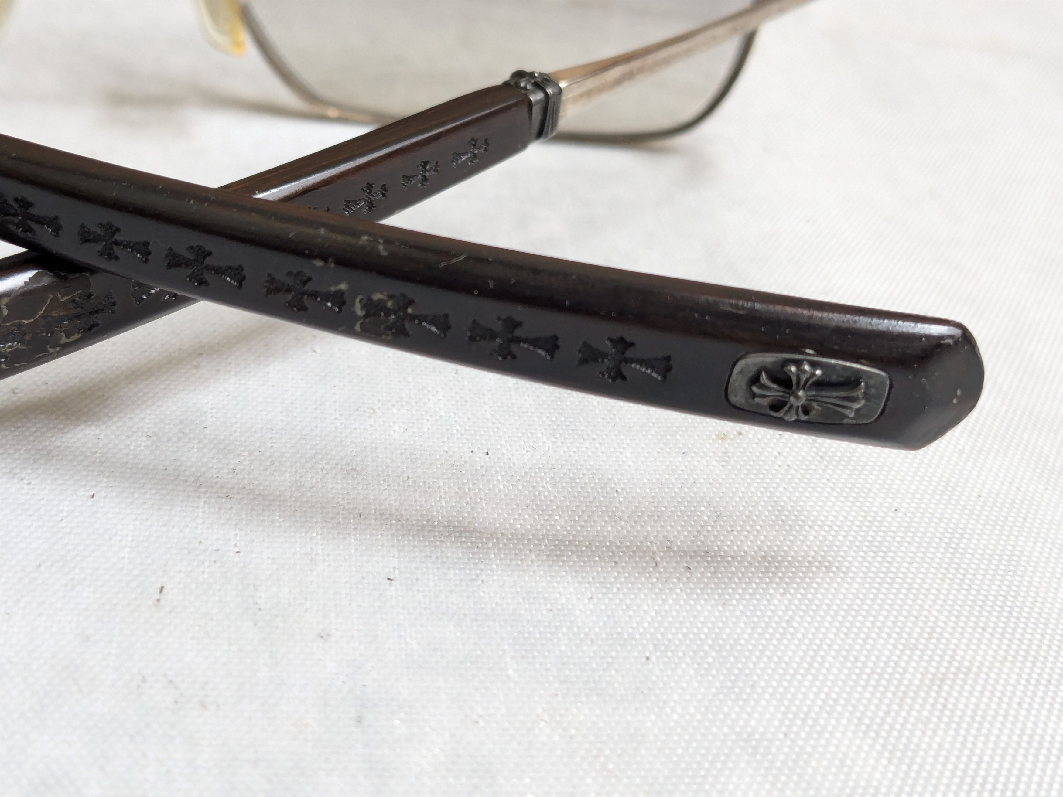 Chrome Hearts Chrome Hearts Skysaw I Sunglasses Blue Gradient Size ONE SIZE - 15 Thumbnail