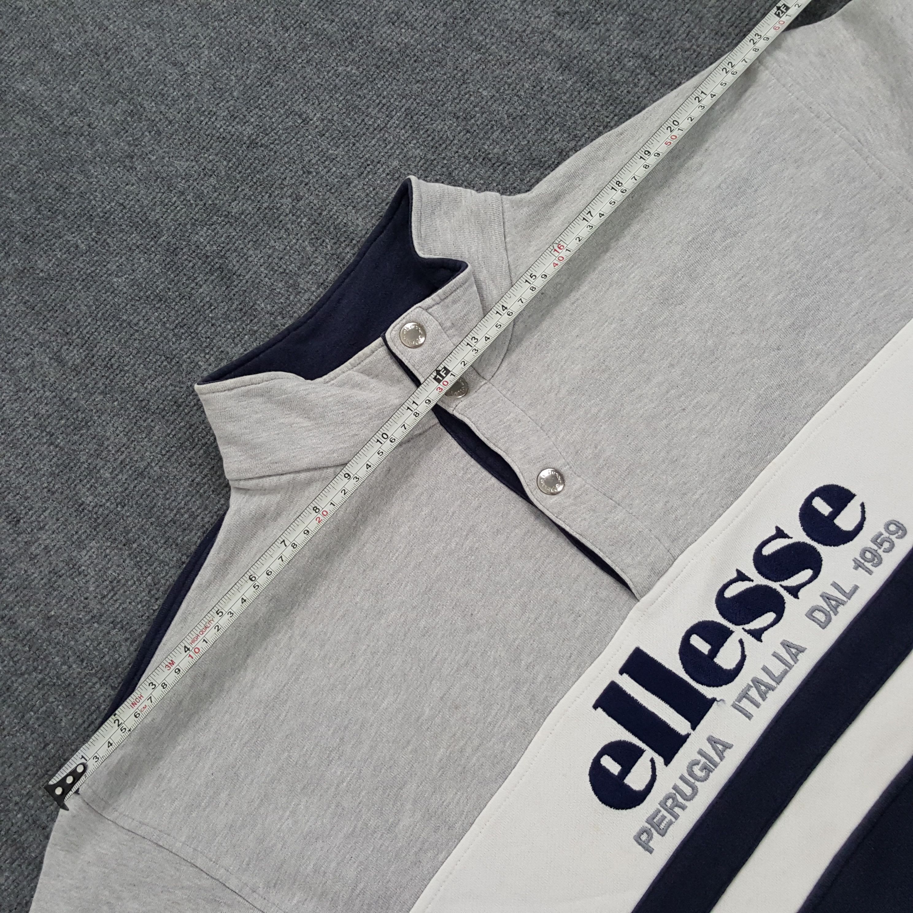 Ellesse × Vintage Ellesse Perugia Italia 1959 Sportwear Sweatshirt Size US L / EU 52-54 / 3 - 11 Thumbnail