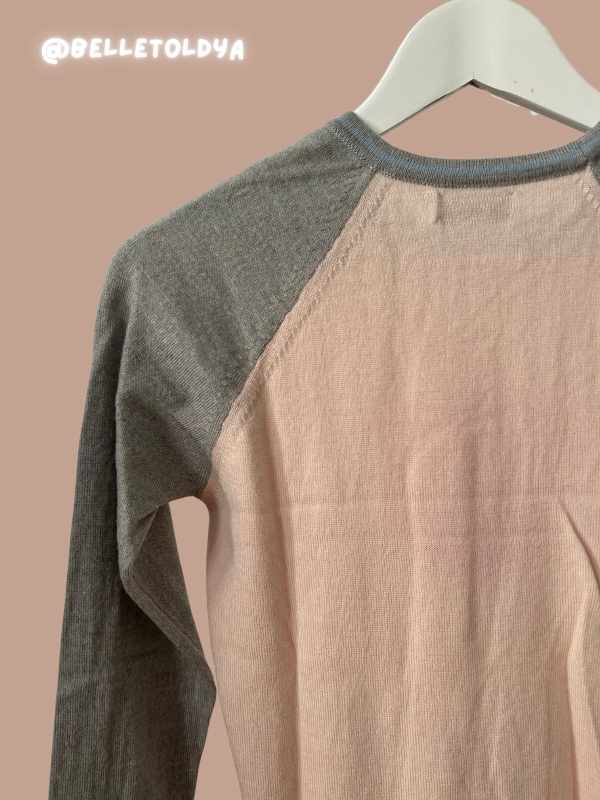 Pringle Of Scotland Pringle of Scotland Rose Long sleeve Sweater Size S / US 4 / IT 40 - 6 Thumbnail