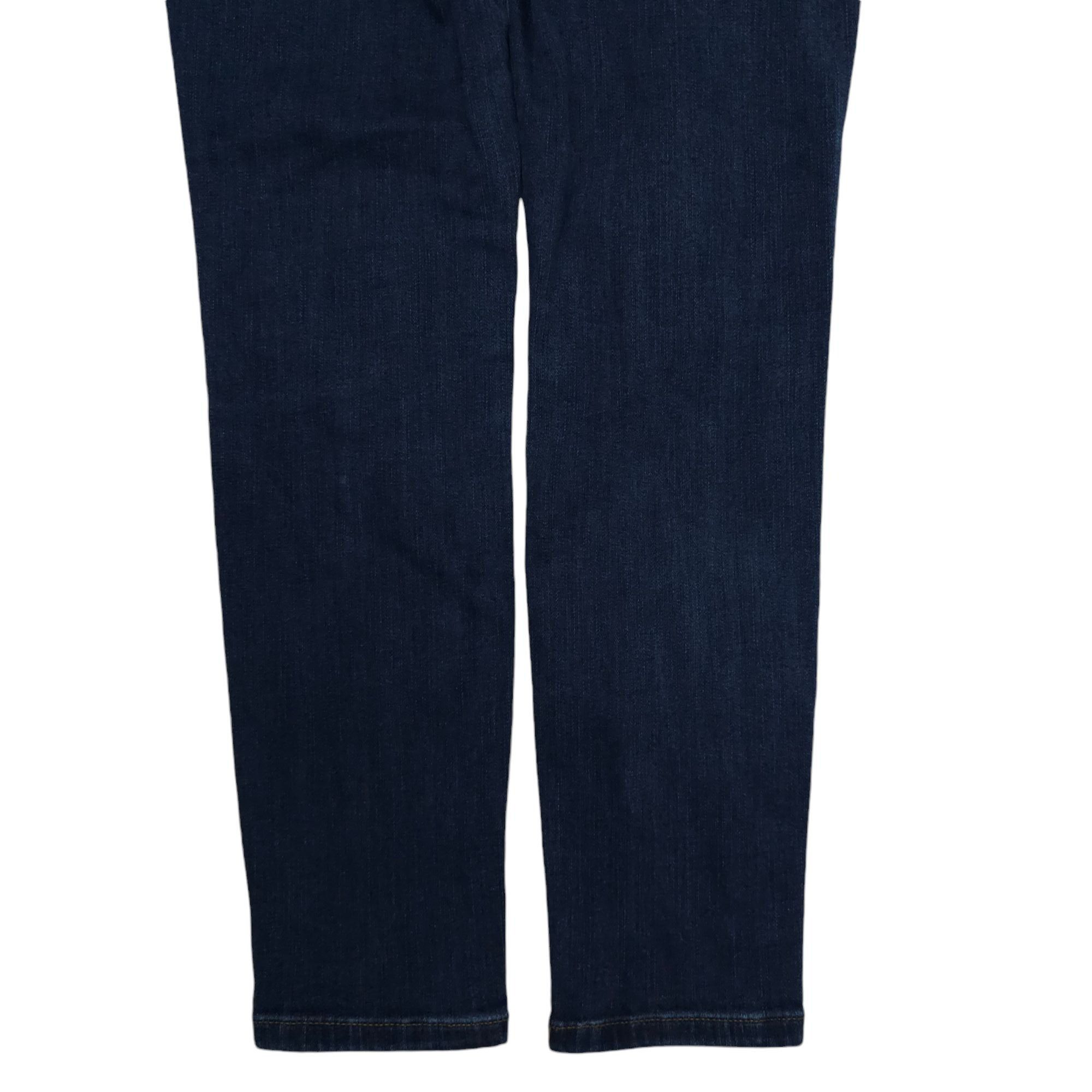 Ann Taylor Ann Taylor The Skinny Stretch Dark Wash Jeans Womens Size 6 Size 28" / US 6 / IT 42 - 11 Thumbnail