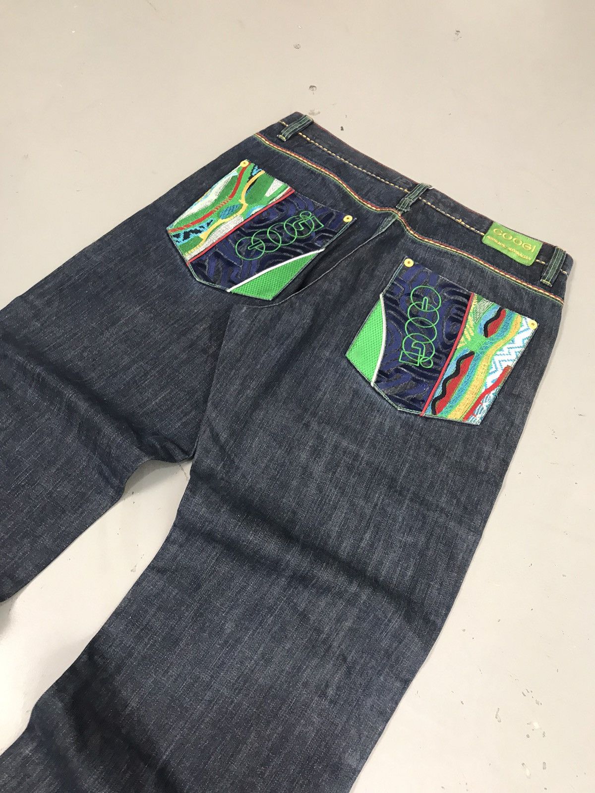 Coogi × Vintage Crazy Coogi Embroidered Denim Size US 40 / EU 56 - 5 Thumbnail