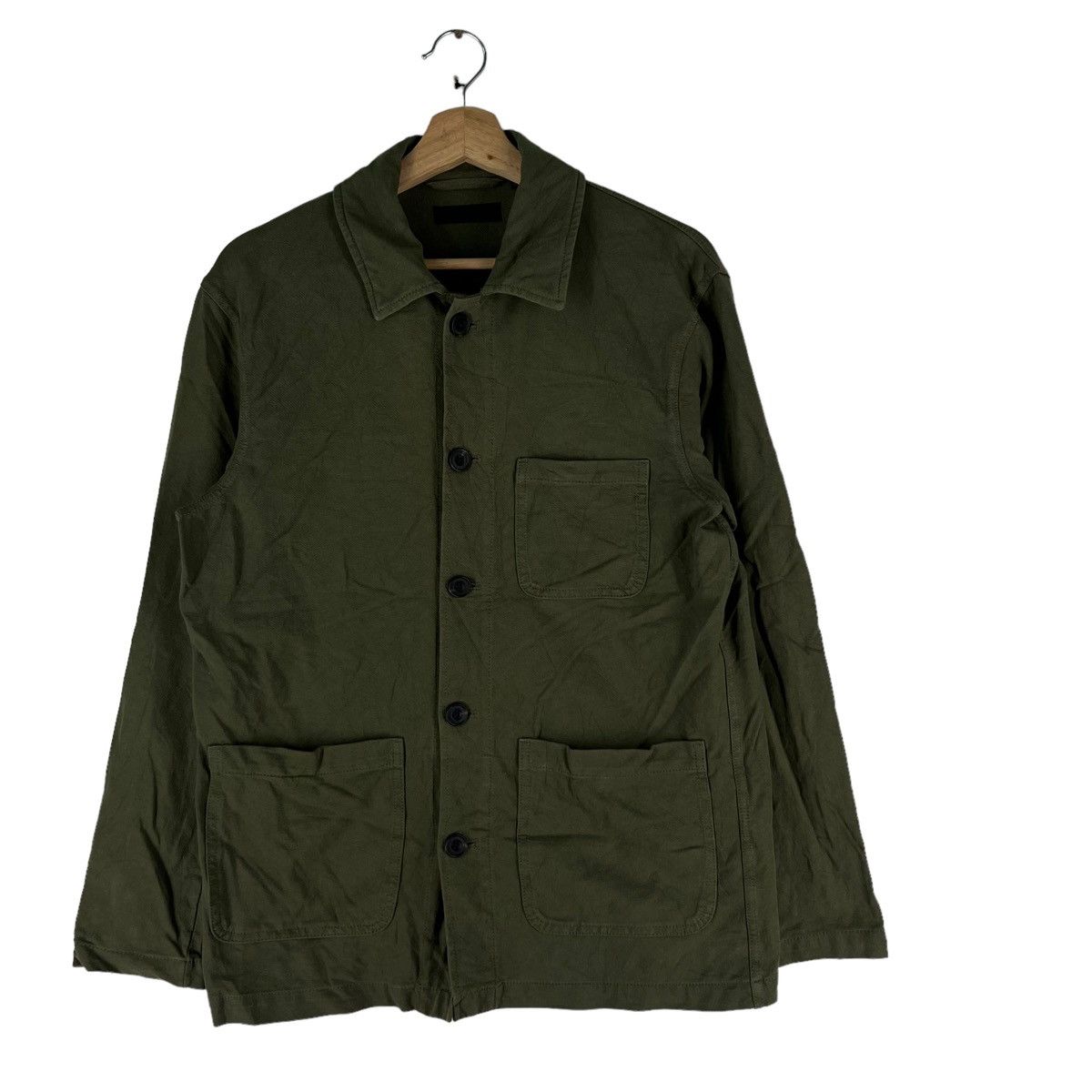 Japanese Brand 🔥90’s Vtg Chore Work Jacket Uniqlo Japan Issey Miyake Size US M / EU 48-50 / 2 - 5 Thumbnail