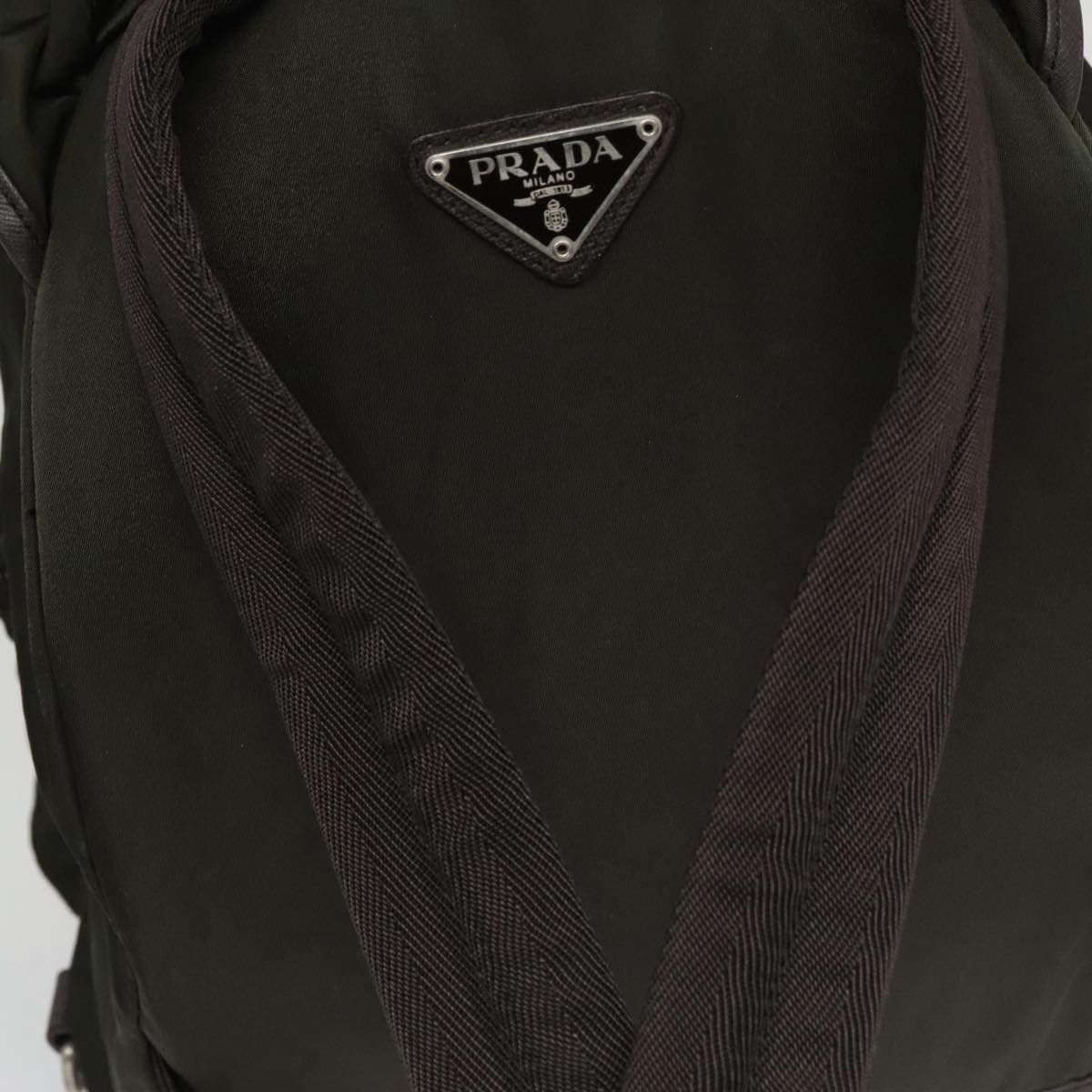 Prada PRADA Backpack Nylon Khaki Size ONE SIZE - 9 Thumbnail