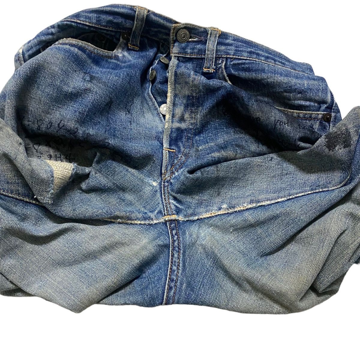 Levi's Vintage 60s Levis 501 Big E Redline Denim Jeans Button 8 Size US 30 / EU 46 - 17 Thumbnail