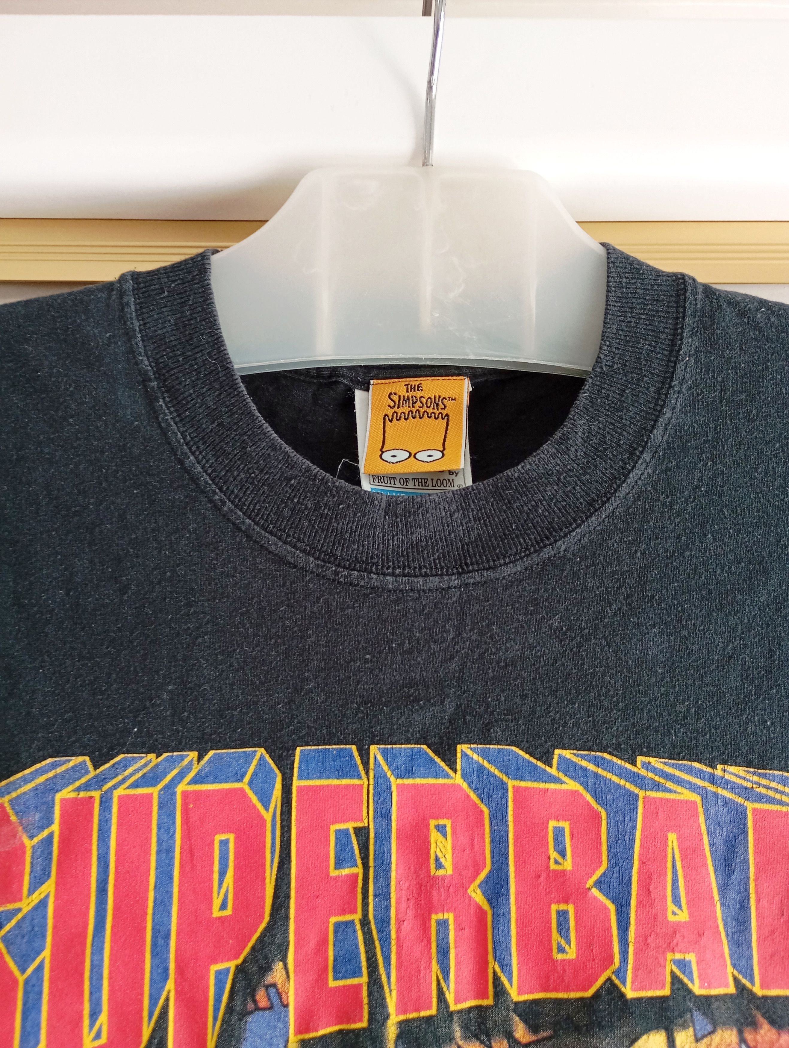 The Simpsons Vintage 90s The Simpsons SuperBart Cartoon Tee Size L Size US L / EU 52-54 / 3 - 5 Thumbnail