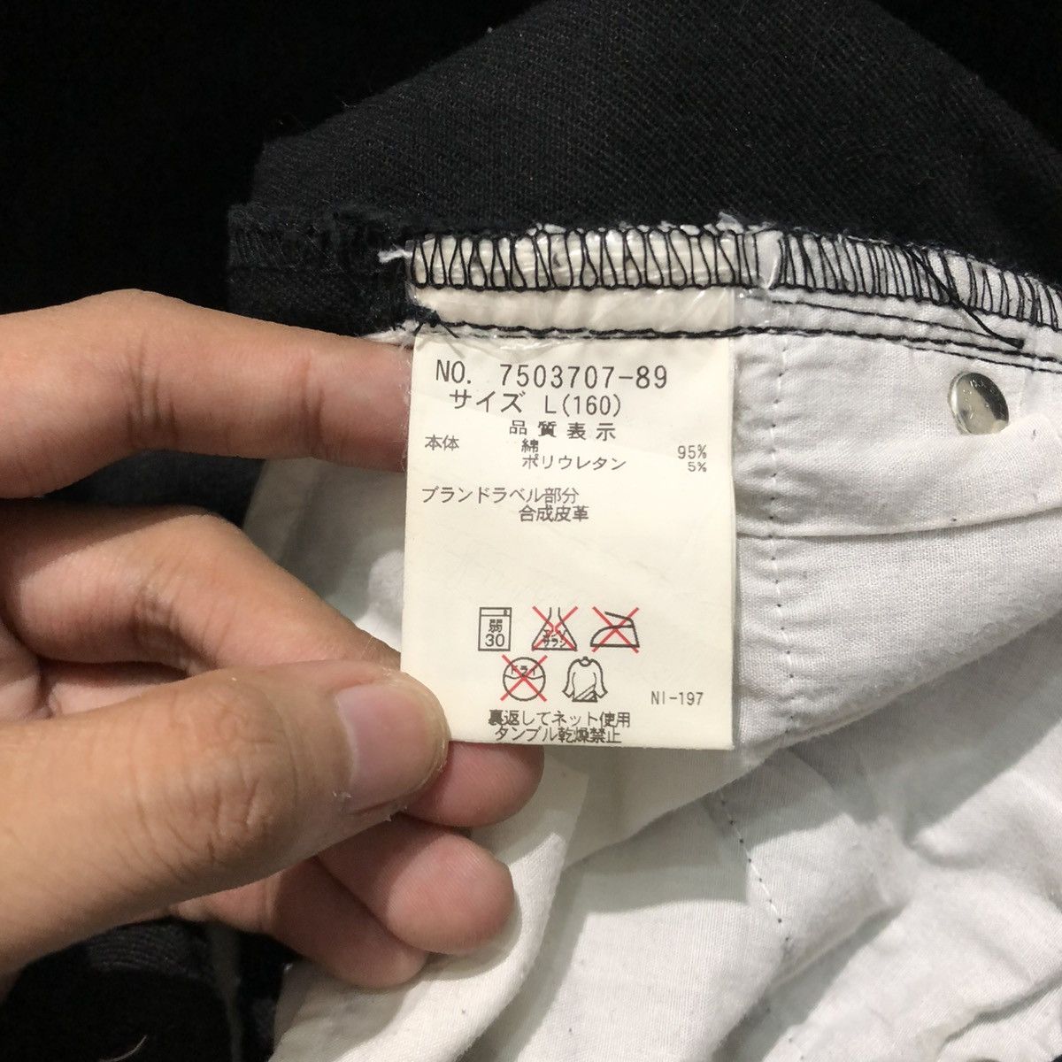 Angel Blue 2000s Angel Blue Cute Girls Denim Jeans Pants Black Lgb Size US 26 / EU 42 - 18 Thumbnail