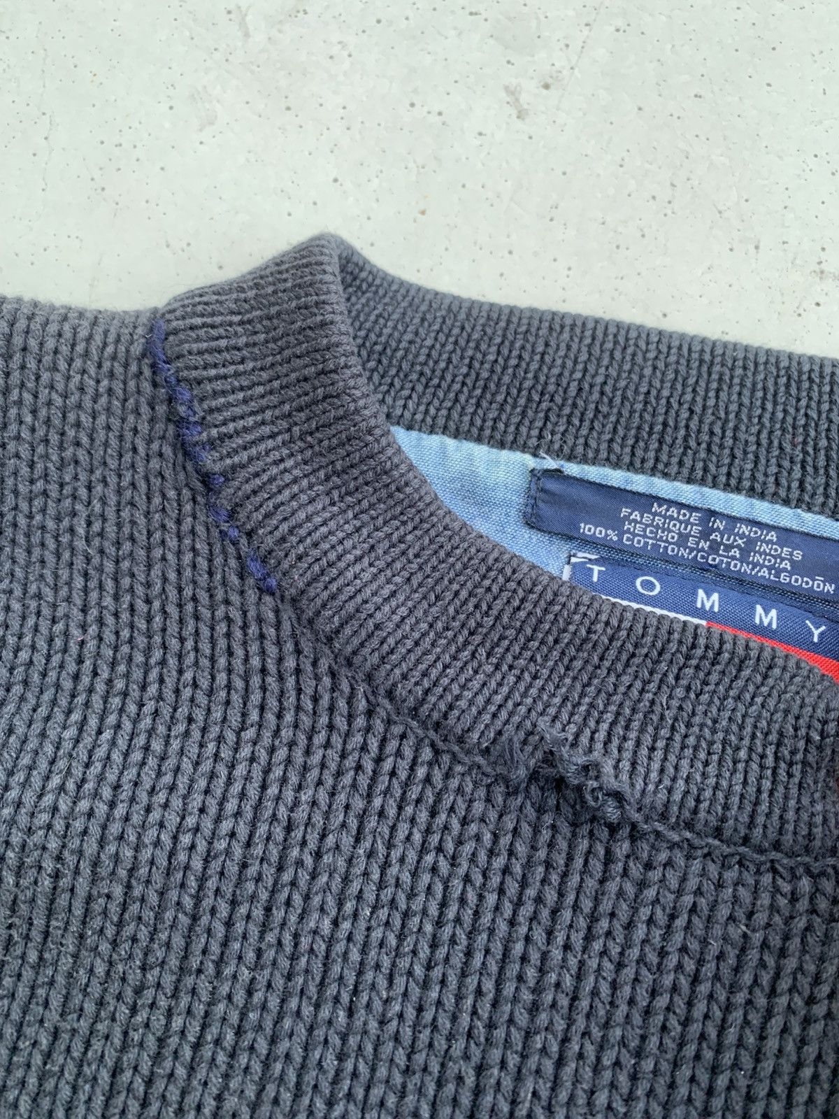 Japanese Brand Tommy Hilfiger Sweater UK Flag Avantgarde Vintage Style Size US M / EU 48-50 / 2 - 6 Thumbnail