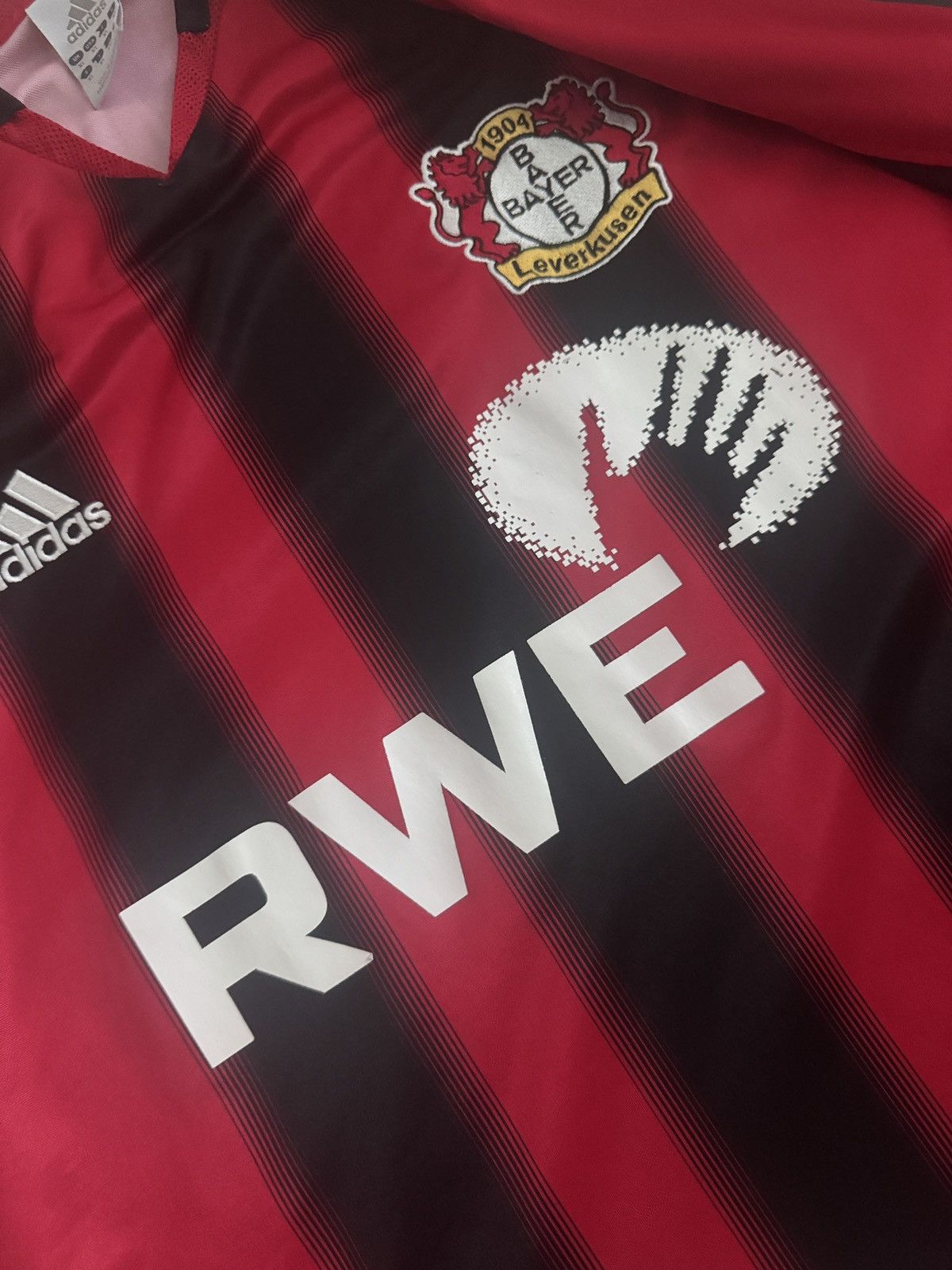 Adidas 2004 Bayer Leverkusen Berbatov Jersey Home Size US XL / EU 56 / 4 - 3 Thumbnail